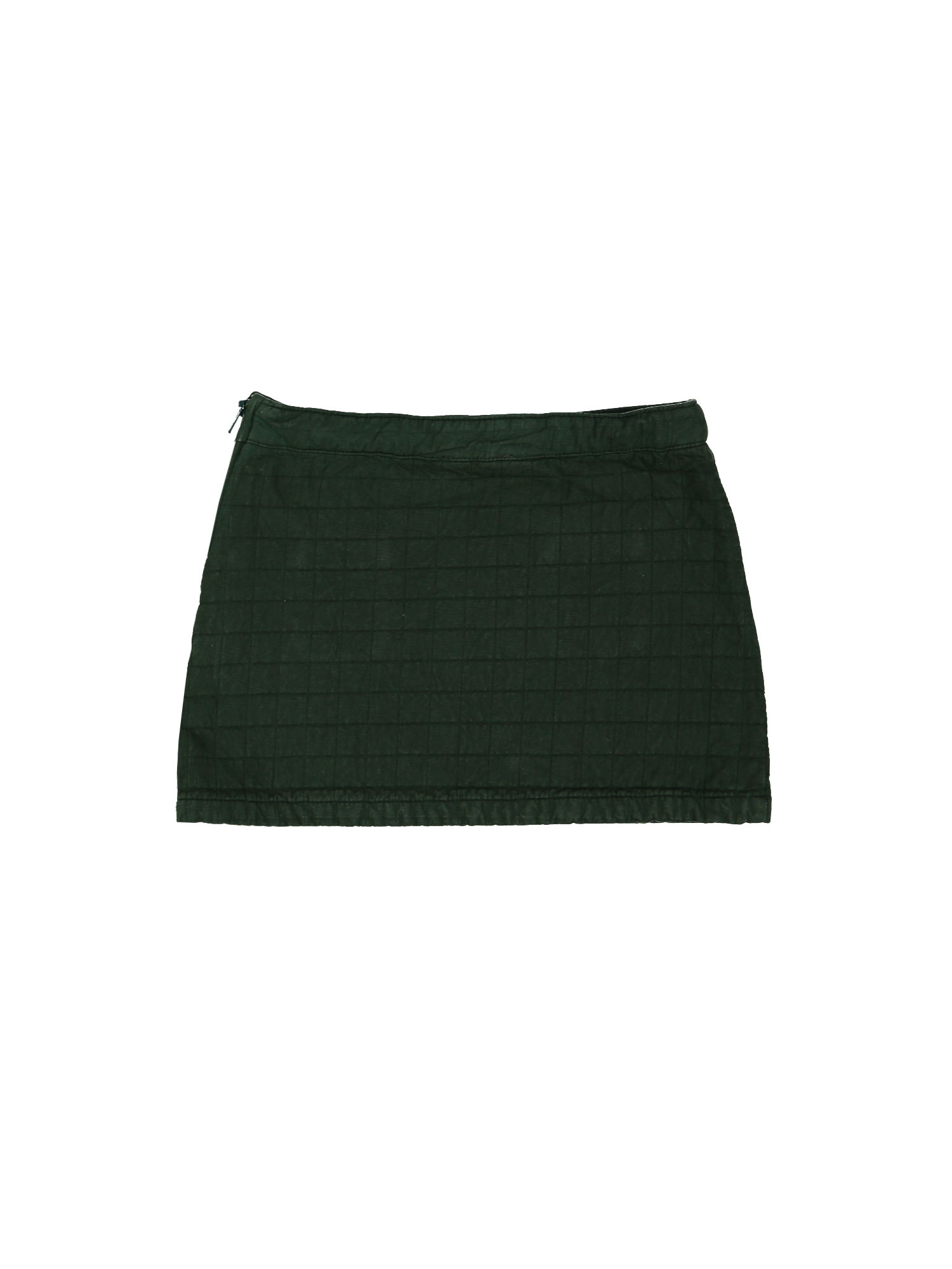 minirok recht groen 02j