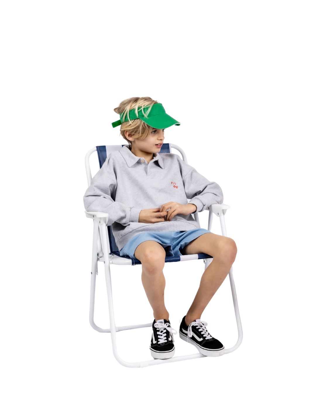 Polo Sweater filou gray melange