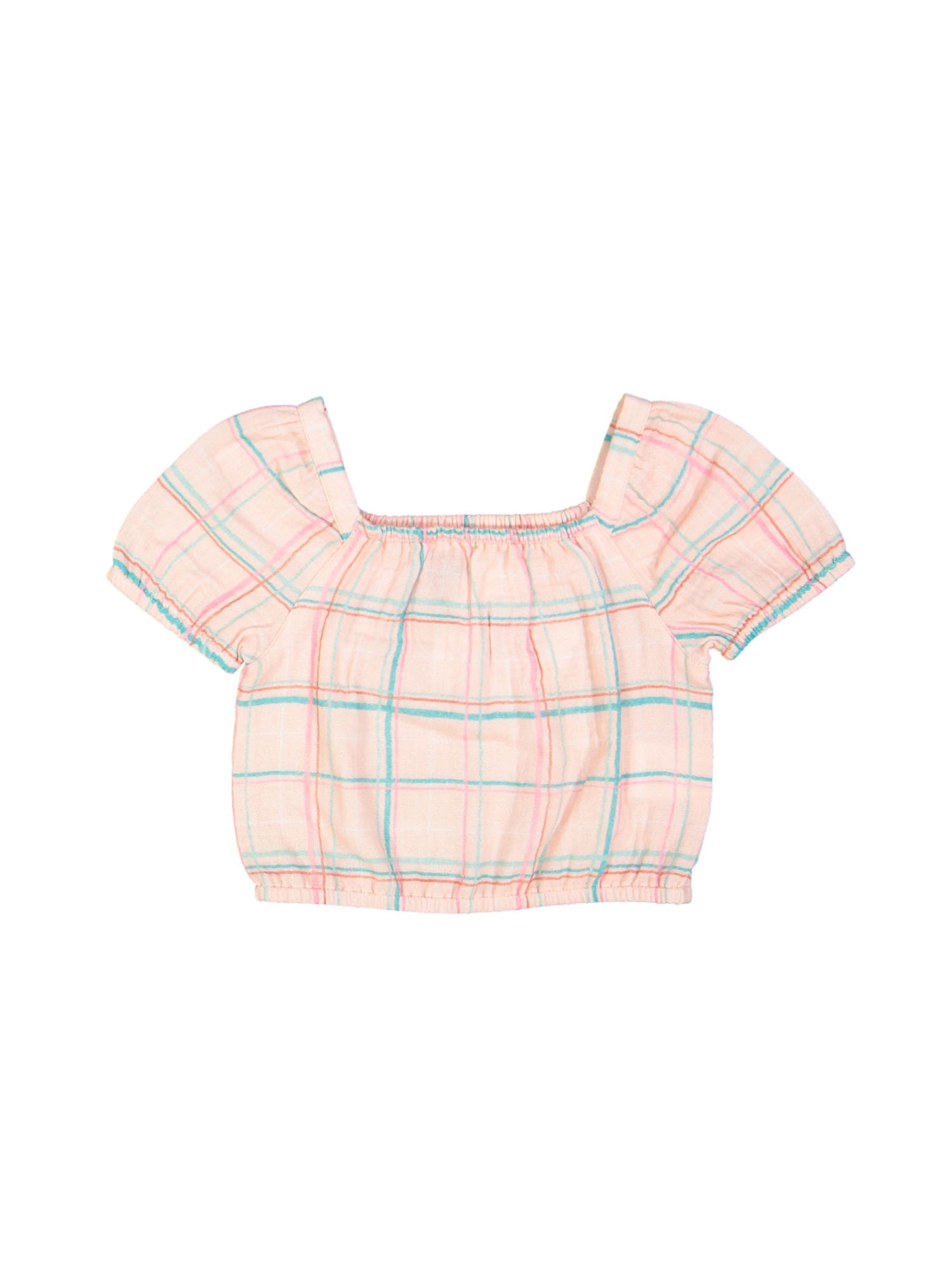 blouse multigrid light pink