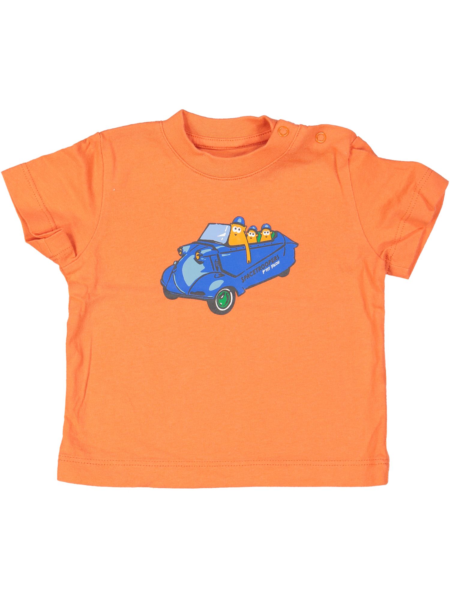 t-shirt oranje racewagen  06m .