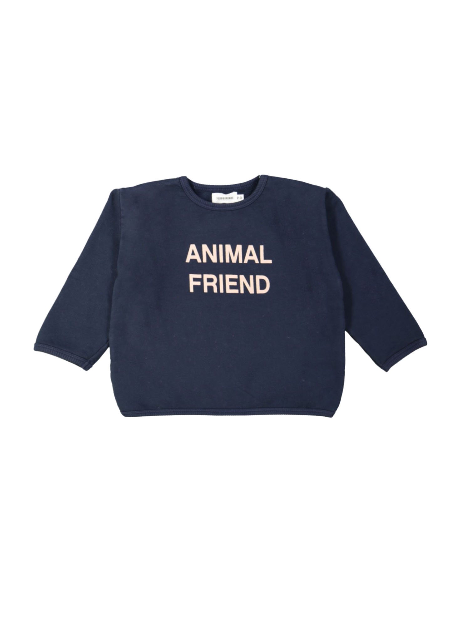 Sweater animal ami bleu foncé