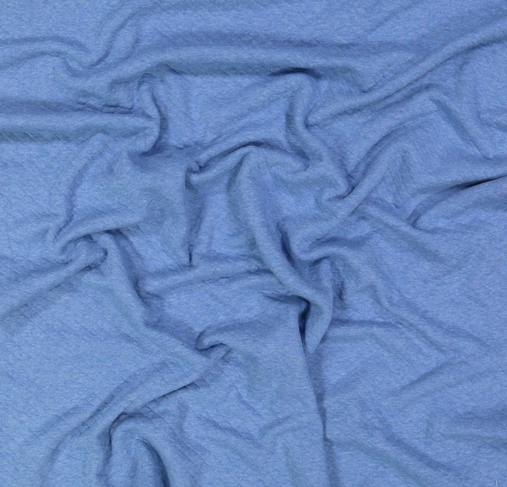 Katoen blauw quilt