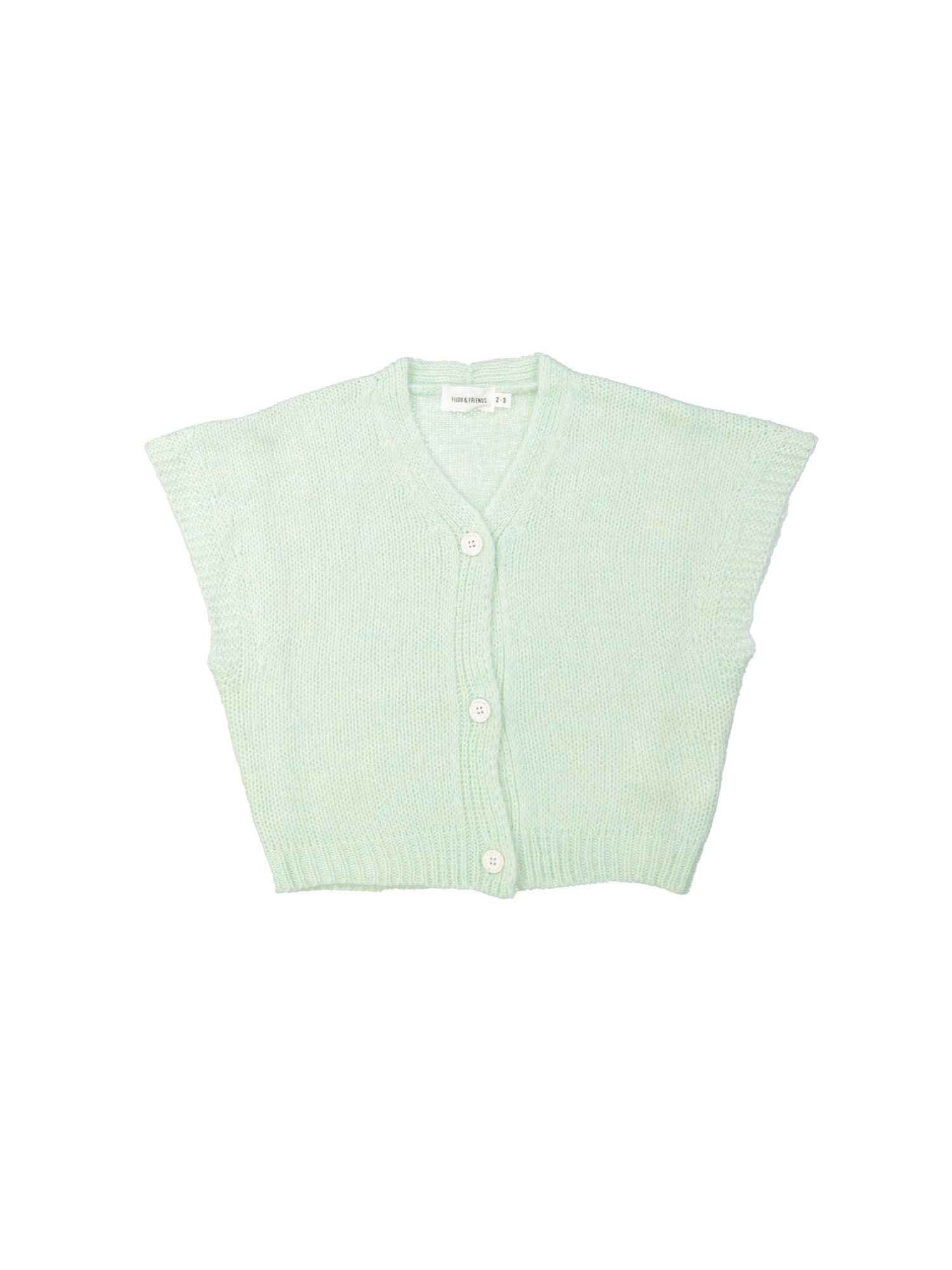 Gilet mint 12m-18m