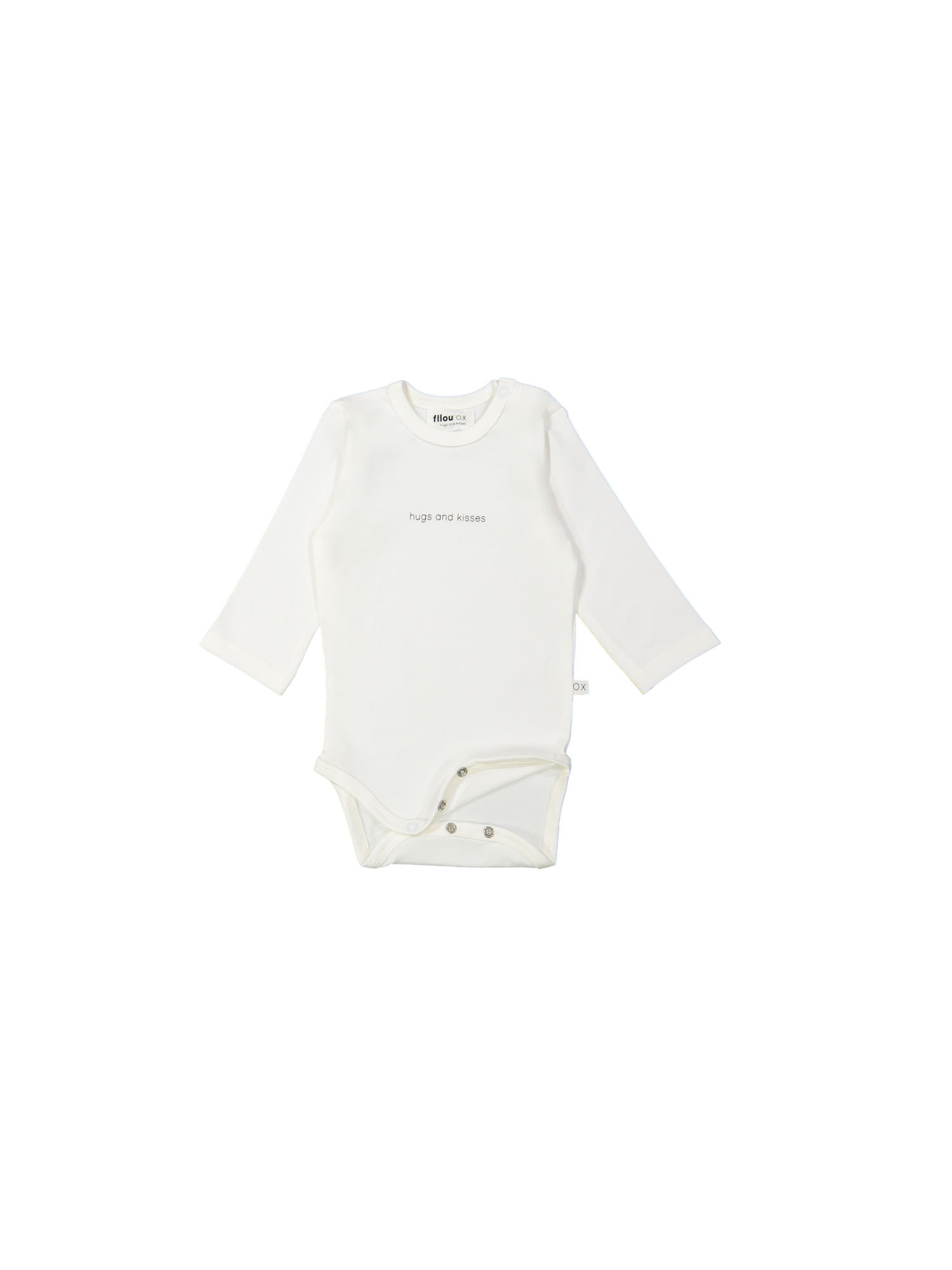 Body LM hugs and kisses ecru 03m-06m