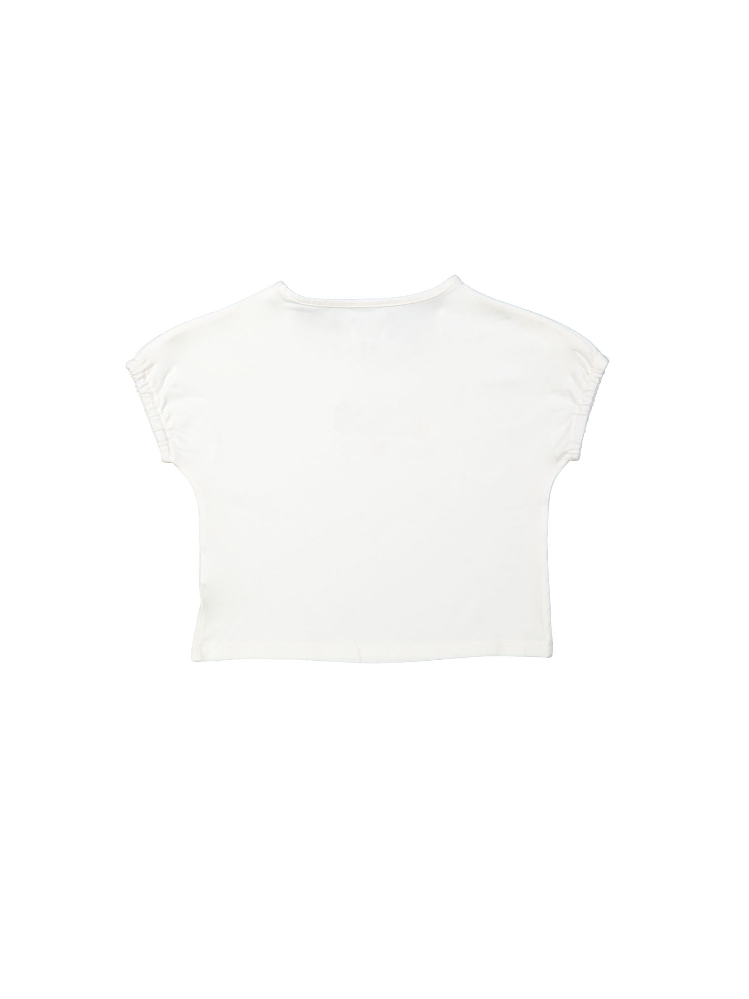 T-shirt sourire écru