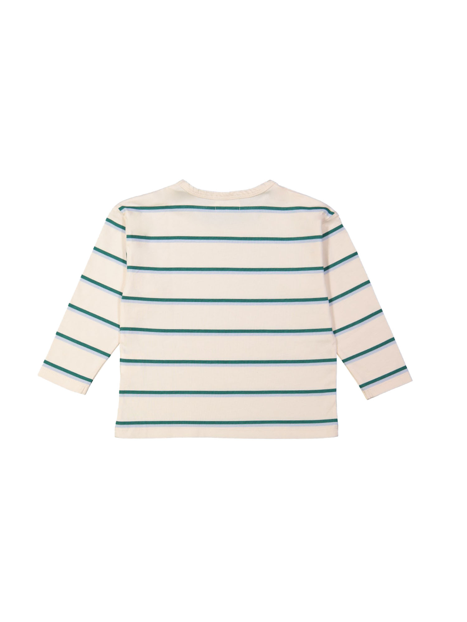 T-shirt rayé rose clair