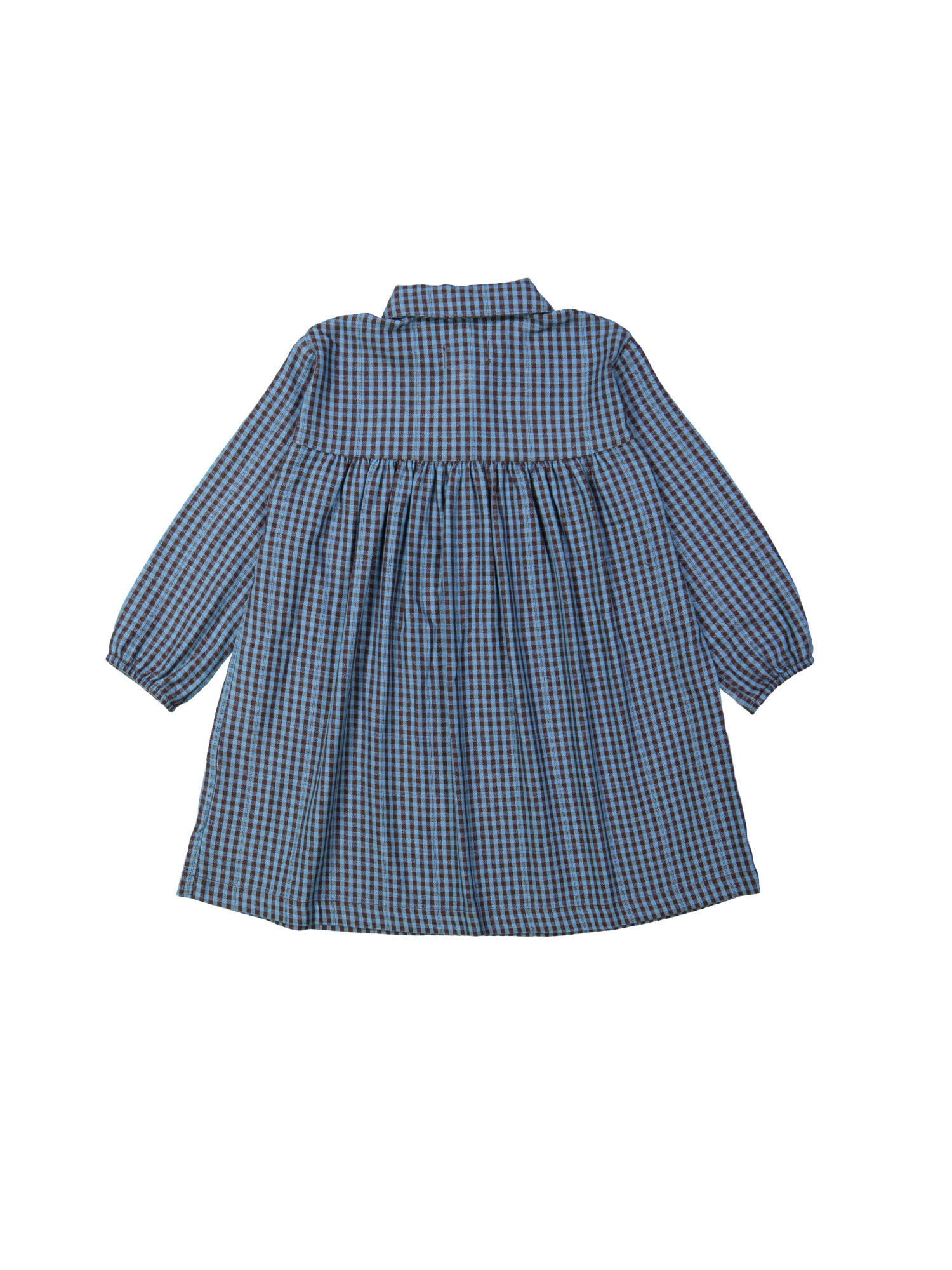 Dress checks blue
