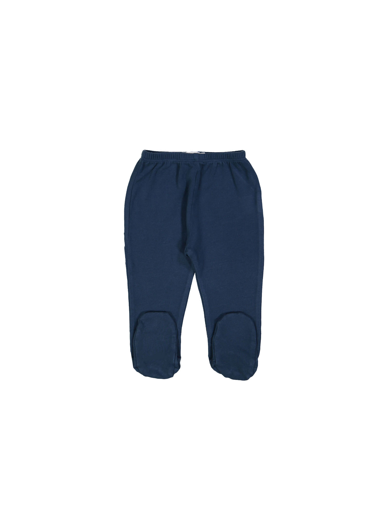 broek voetjes blauw 00m