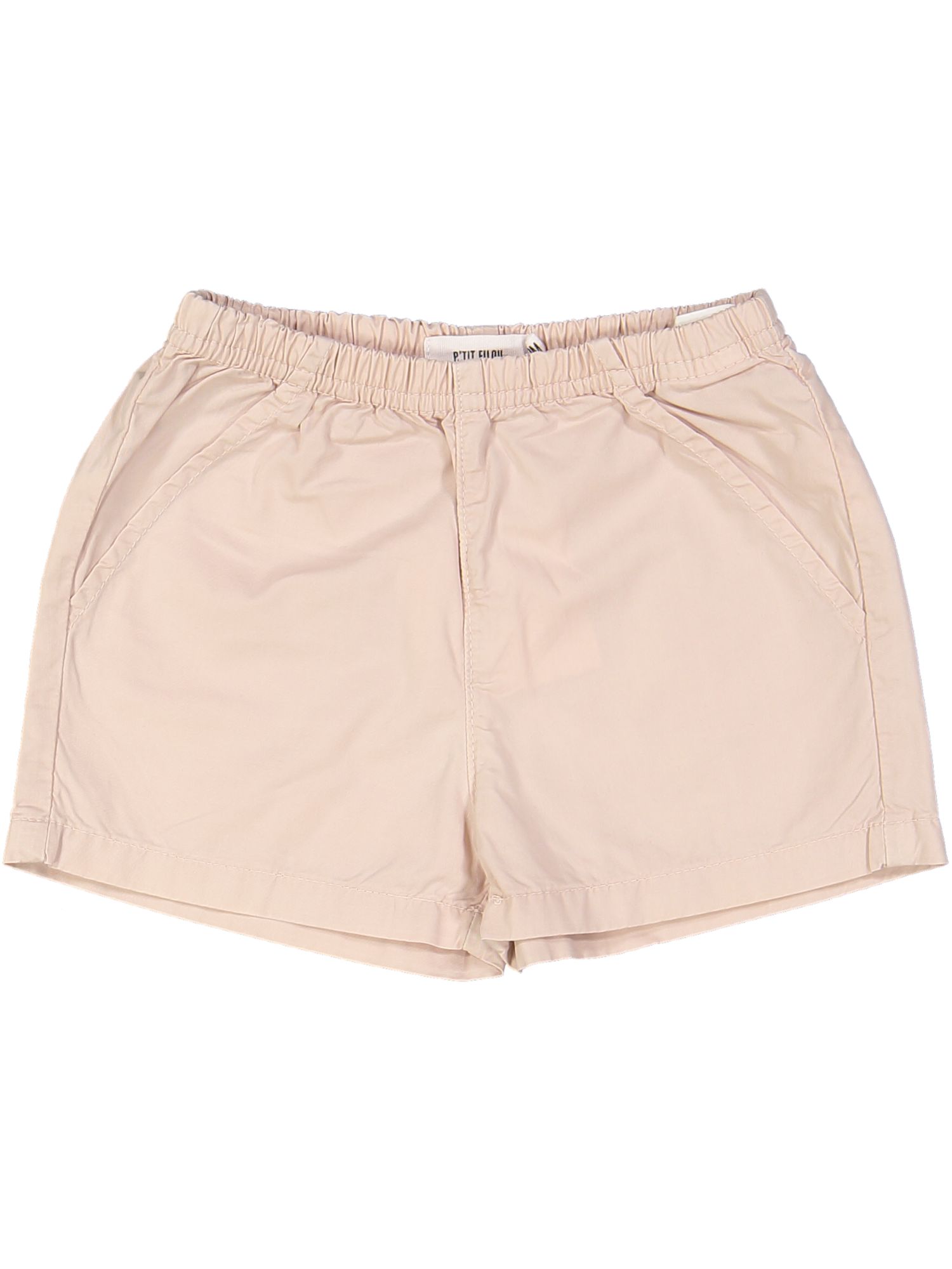 short beige effen 12m .