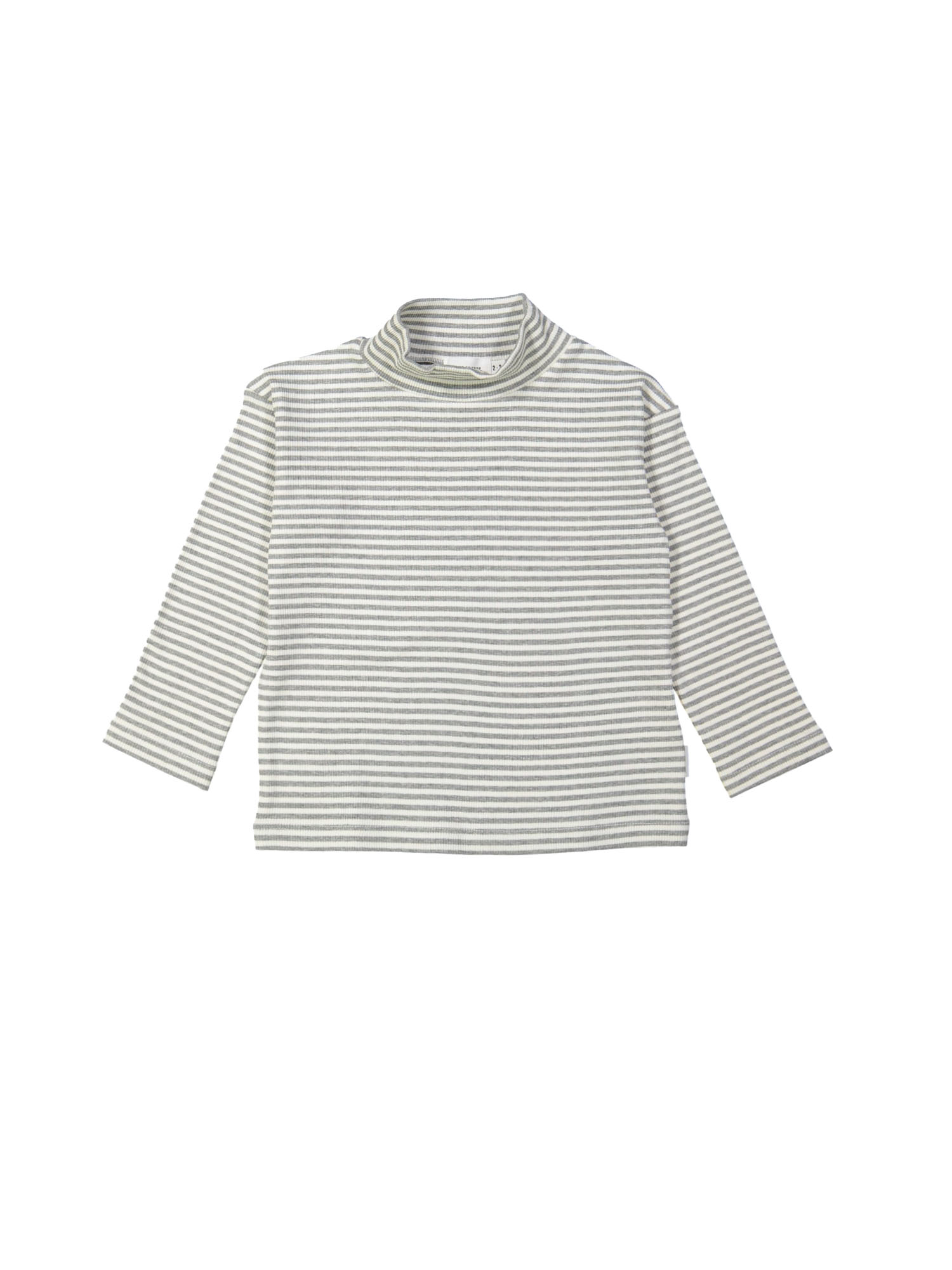 Souspull rib streep anthraciet 12m