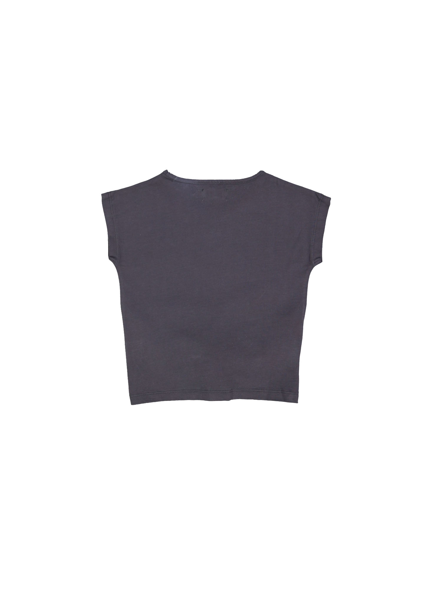 T-shirt knotted filou anthracite