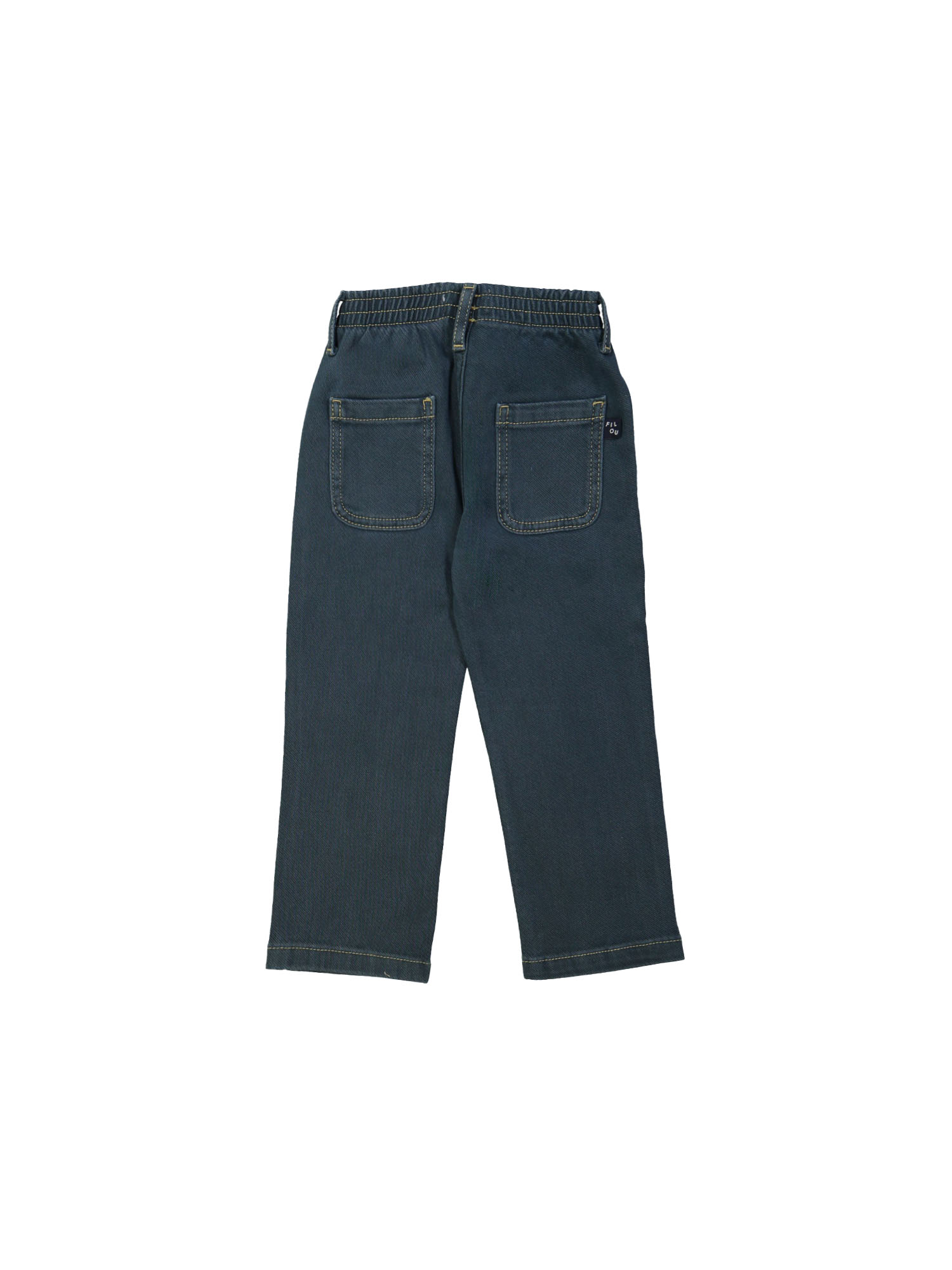 Jeans regular elastic petrol