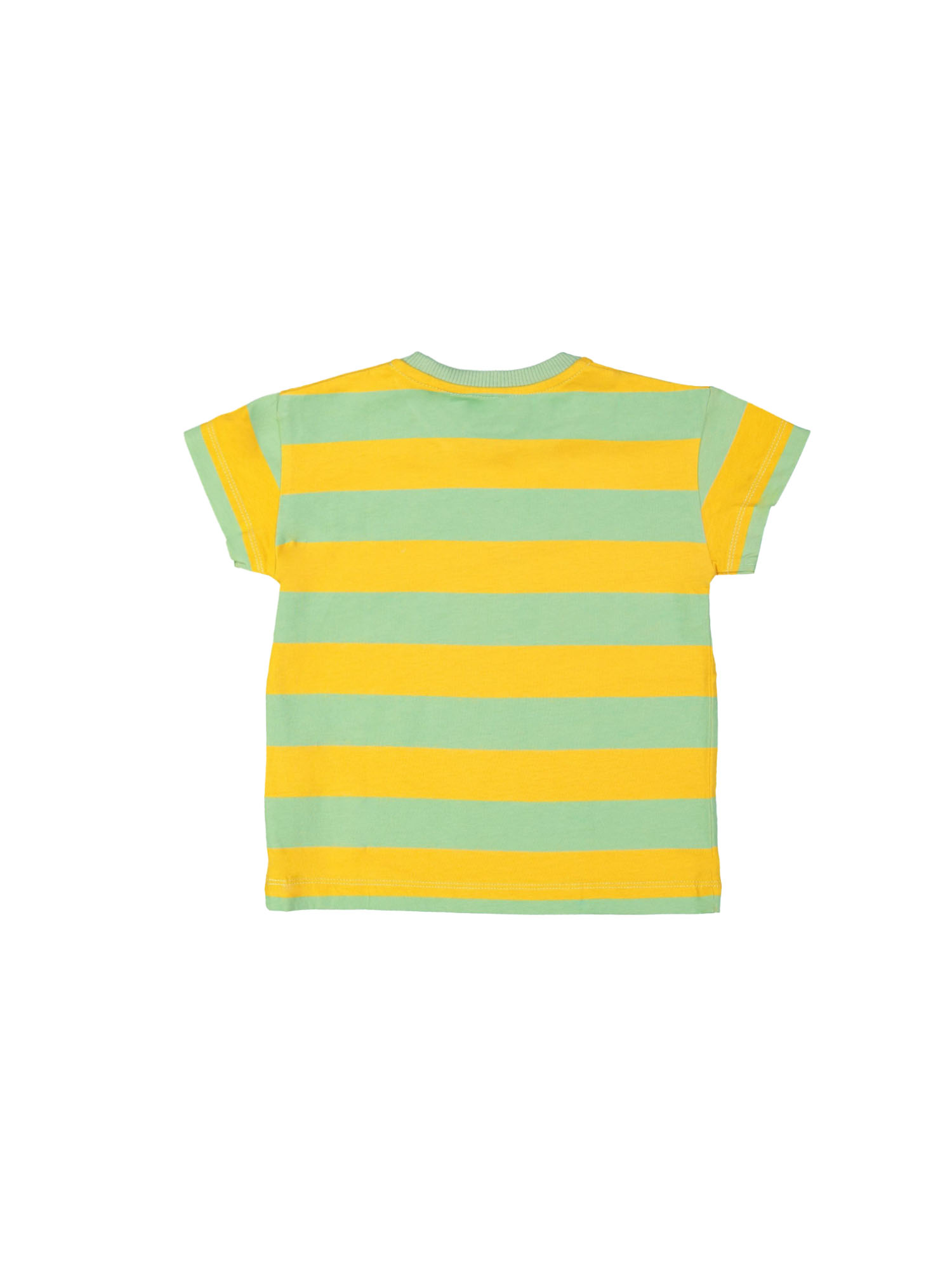 T-shirt streep groen 18m