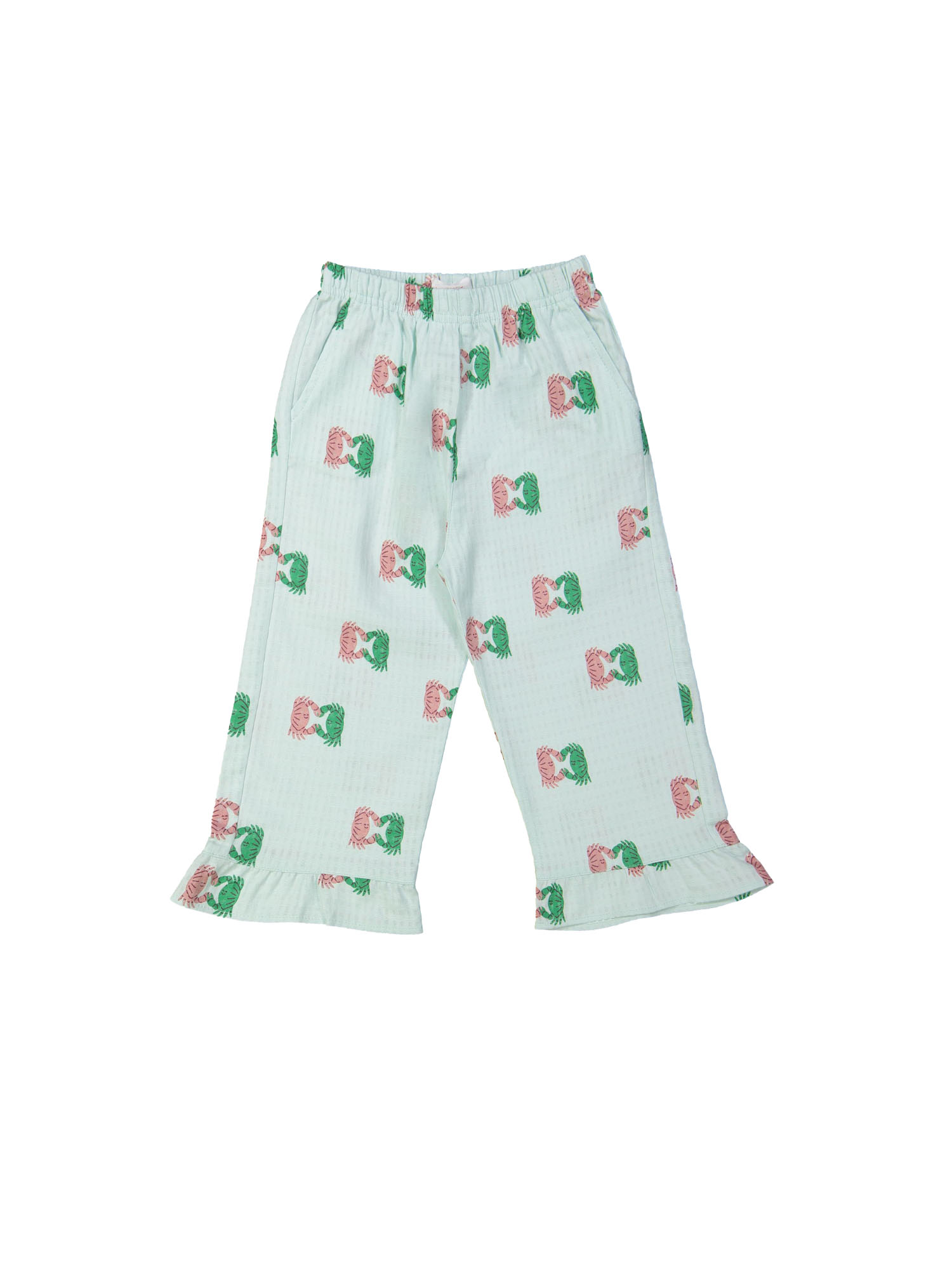 Broek crab aqua 12m