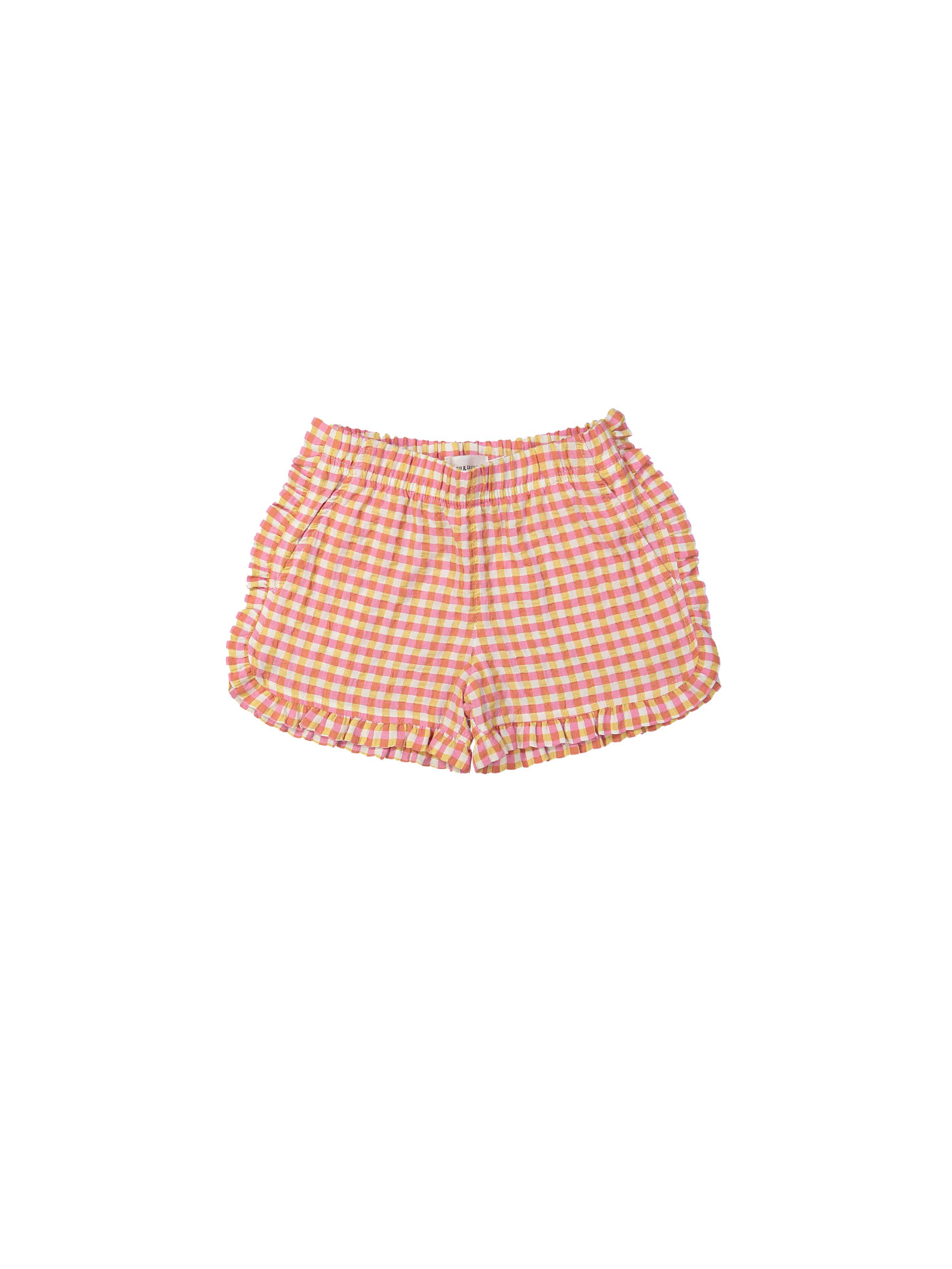 Short vichy check pink