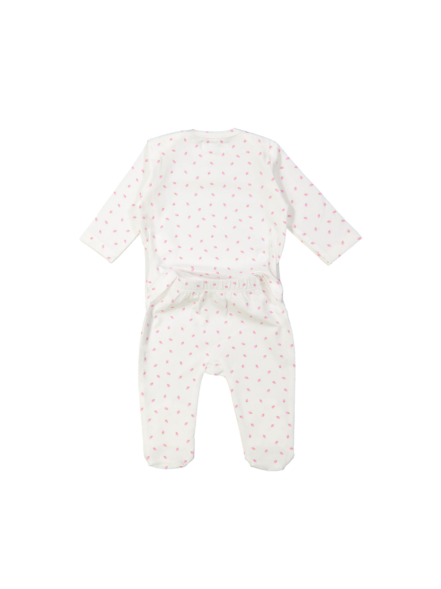 Pyjama fraise blanc