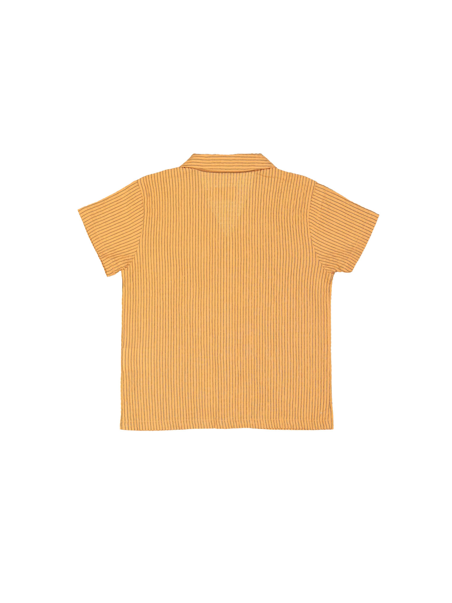 Shirt SL stripe orange
