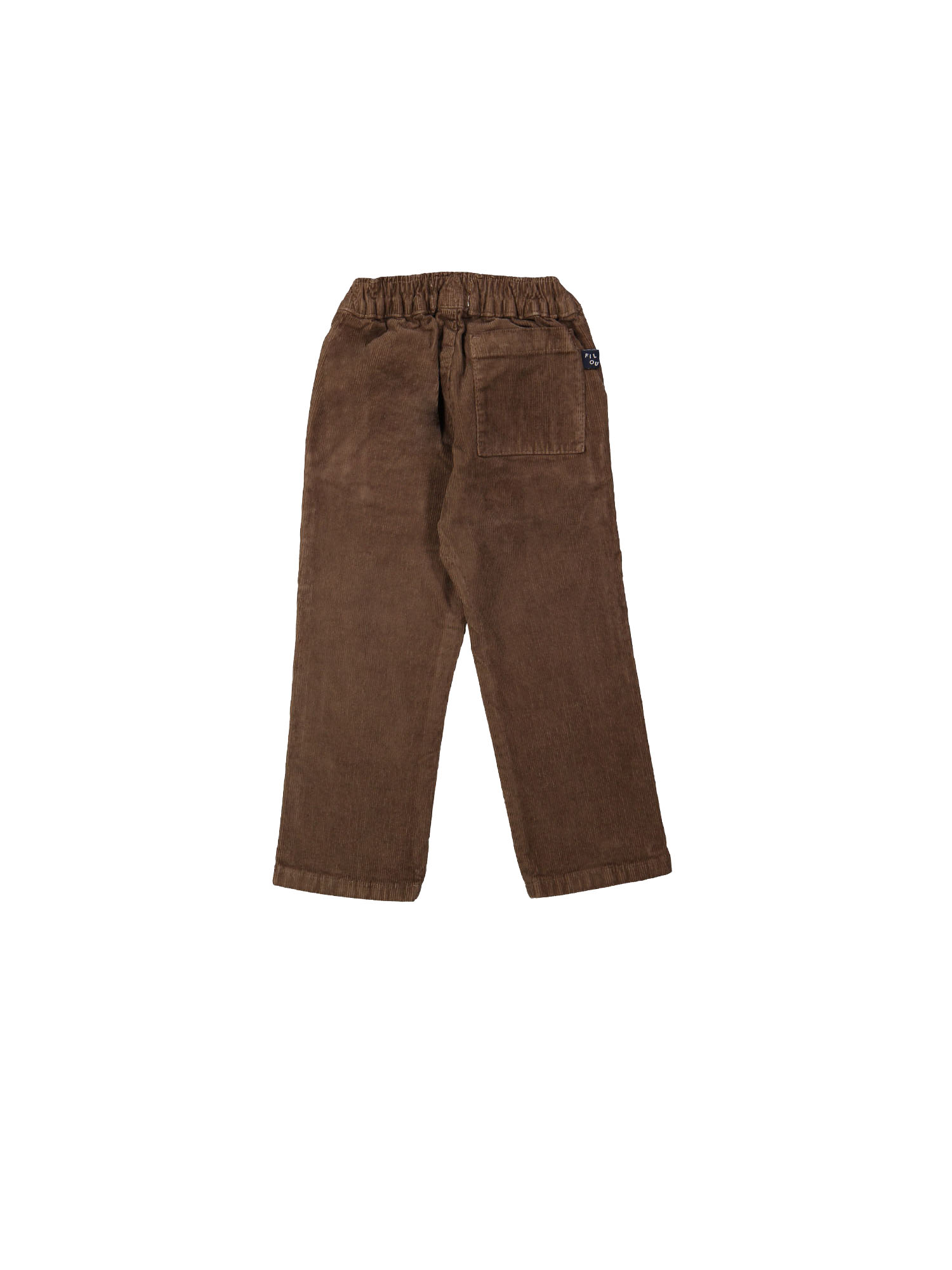 Comfy broek rib donkerbruin 12m