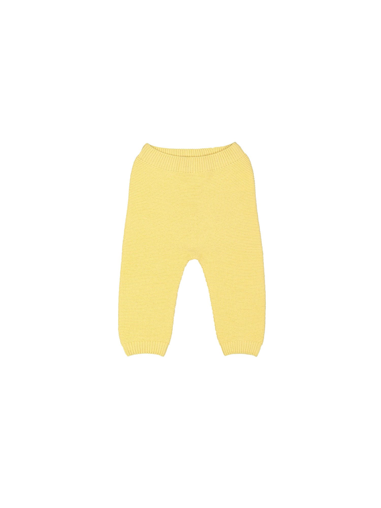 Broek geel Merino wol 04m-08m