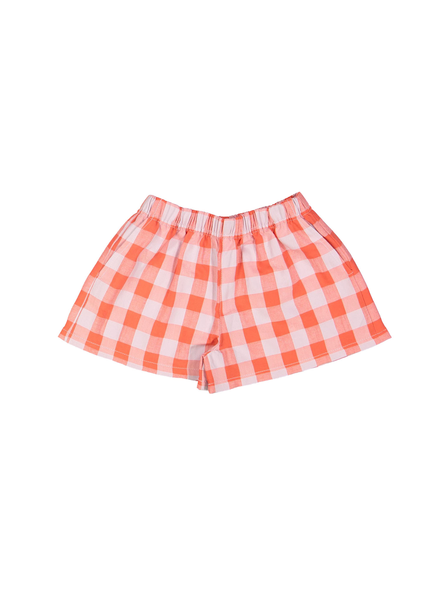 shorts vichy red