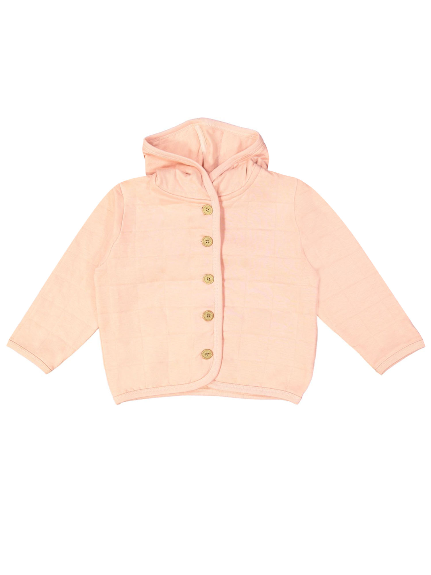 gilet matelassé rose clair