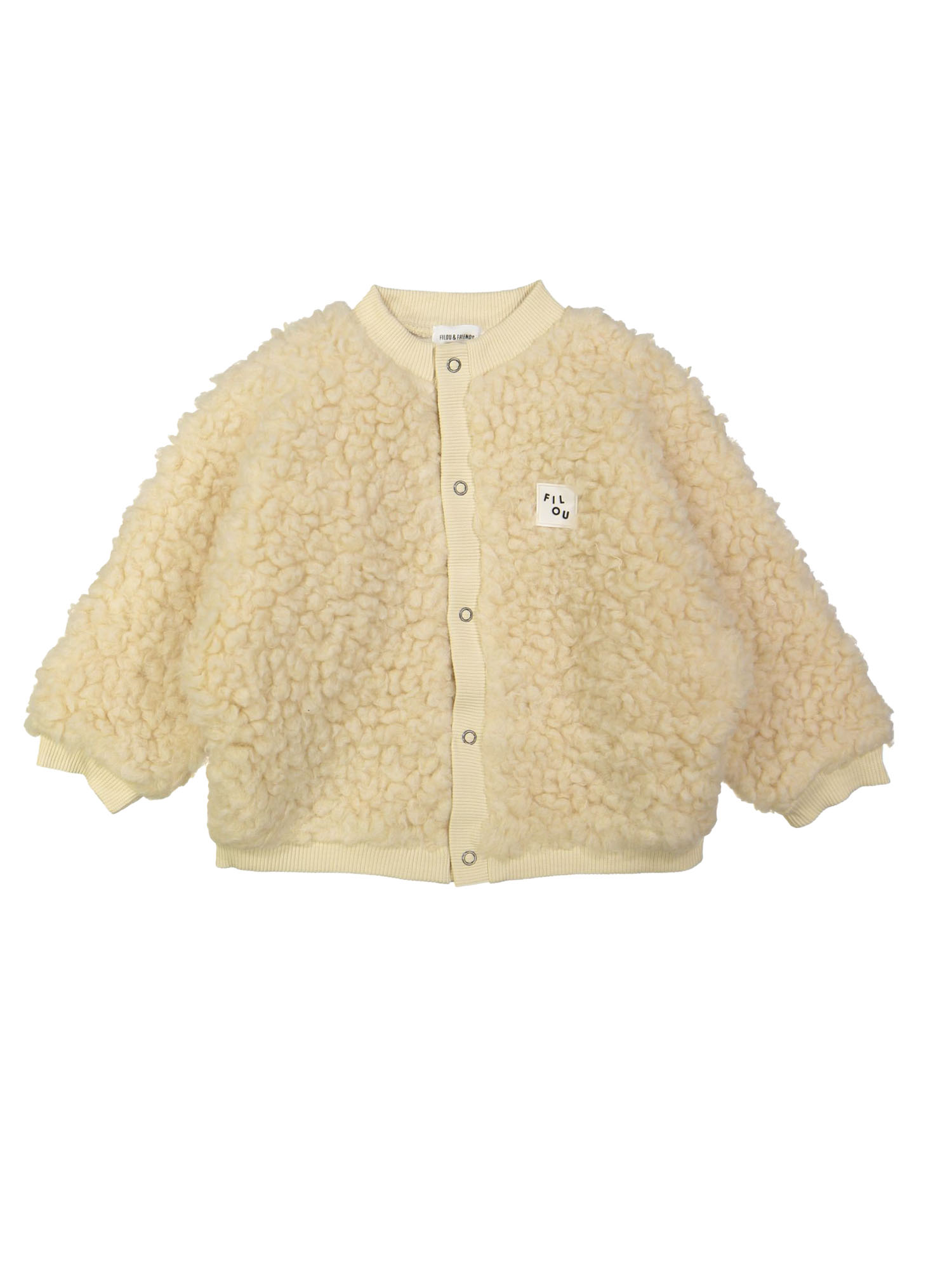 Gilet teddy beige 12m-18m