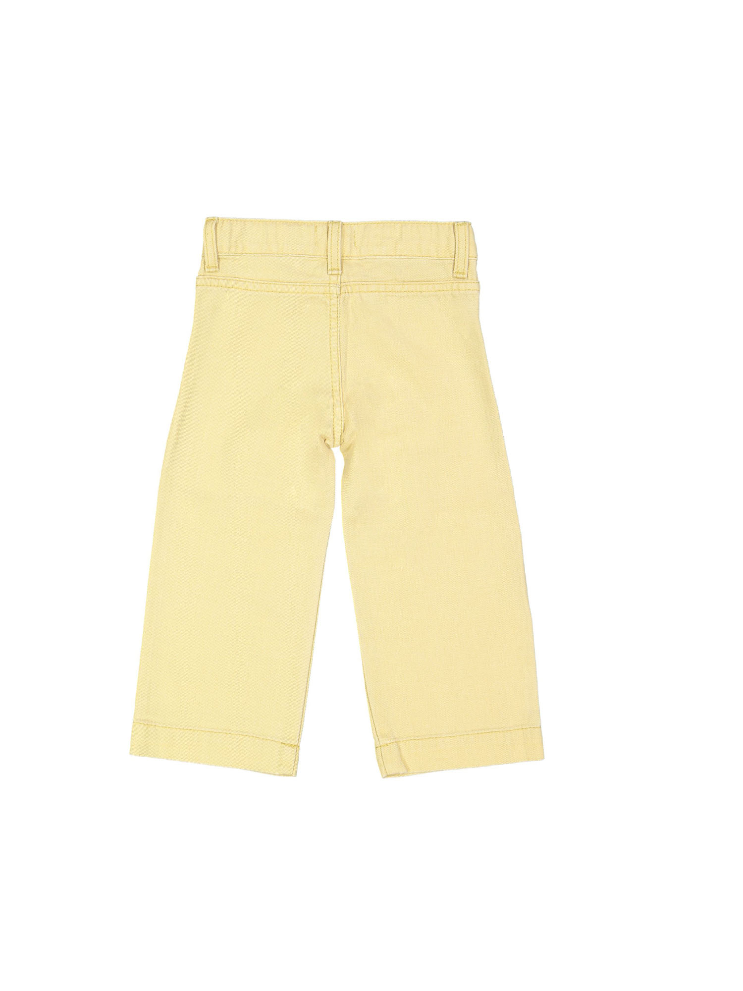 Jeans droit jaune