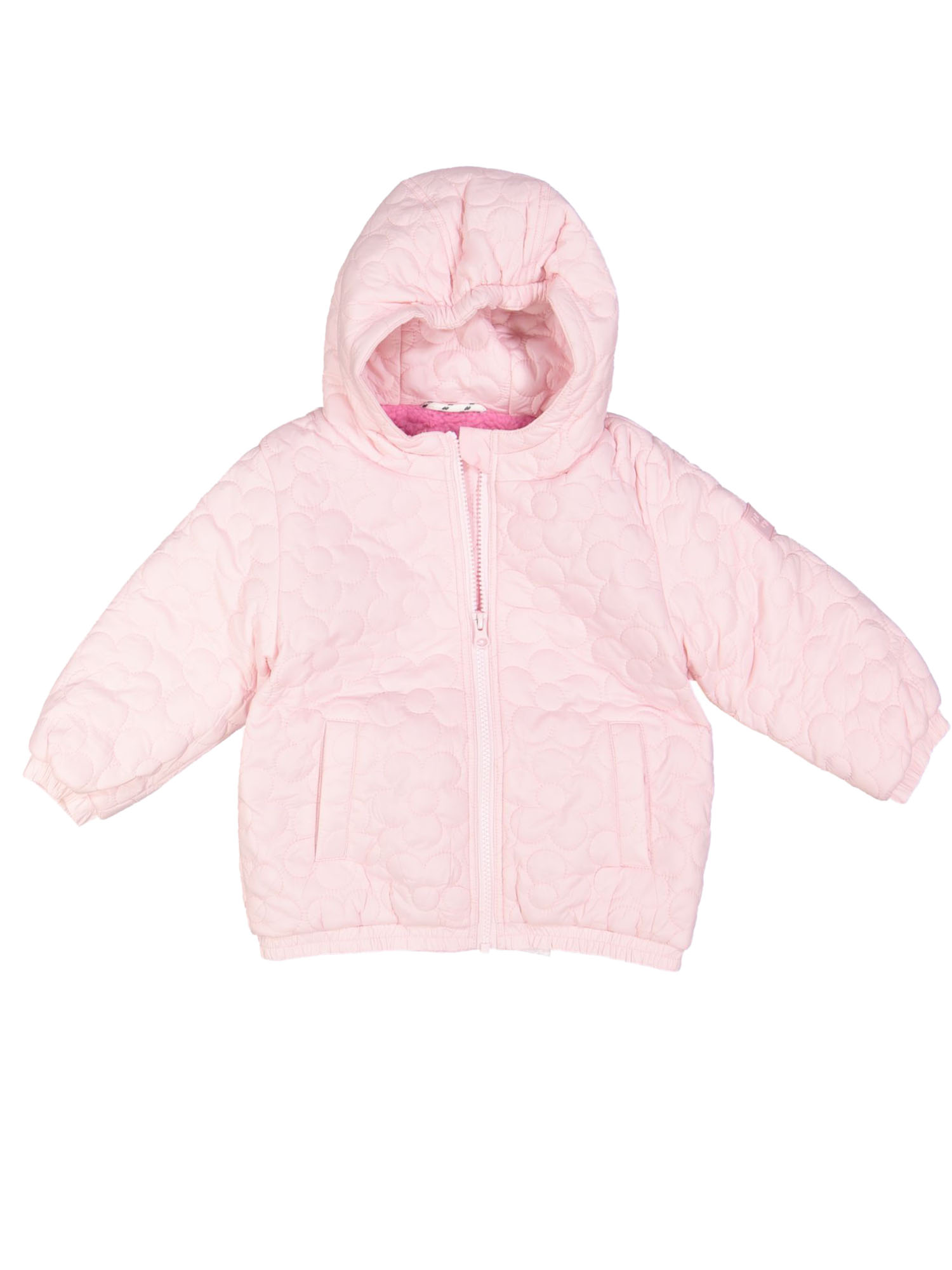 Veste hiver filles rose clair