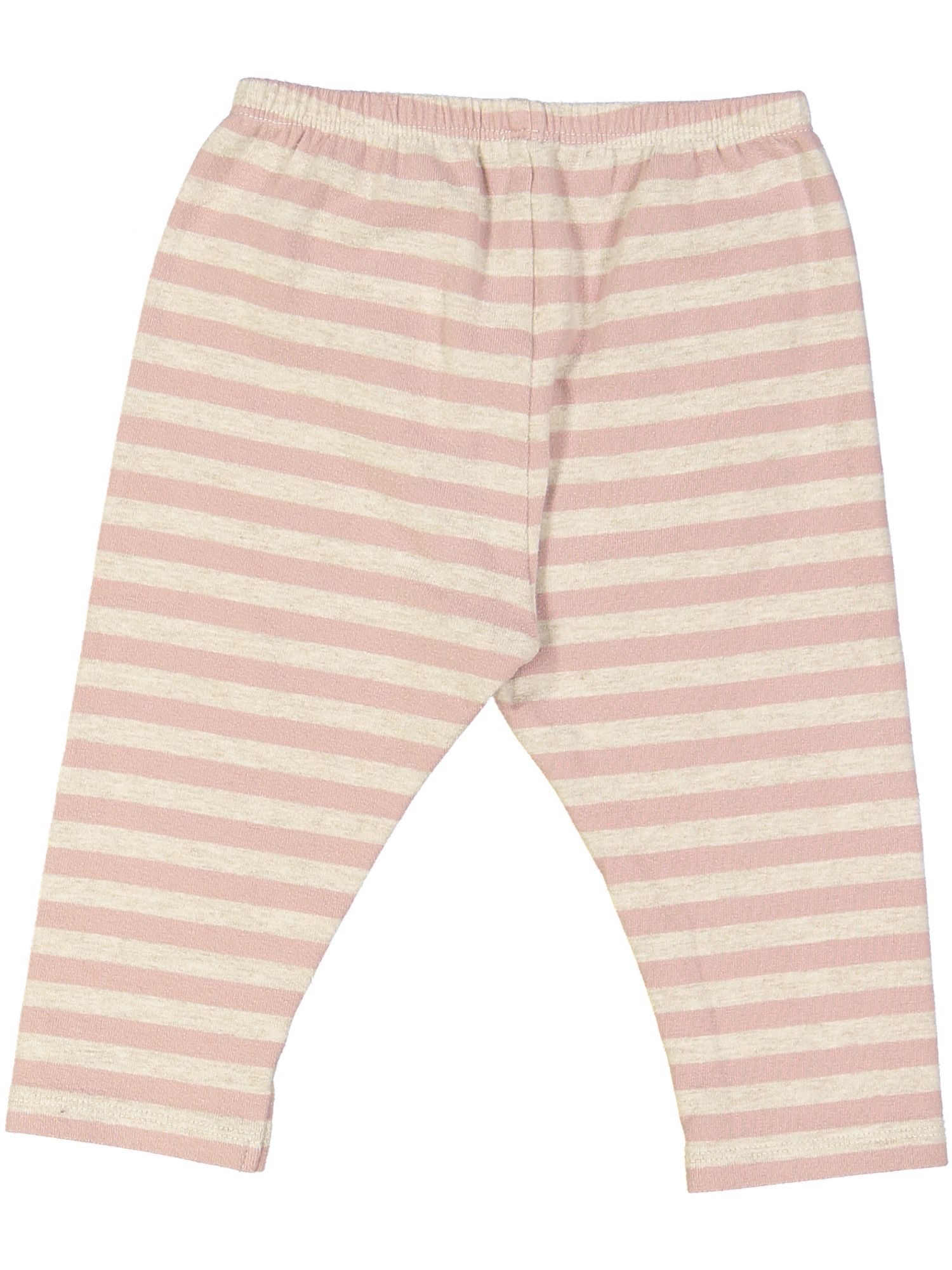 pamperbroek ecru roze streep 12m