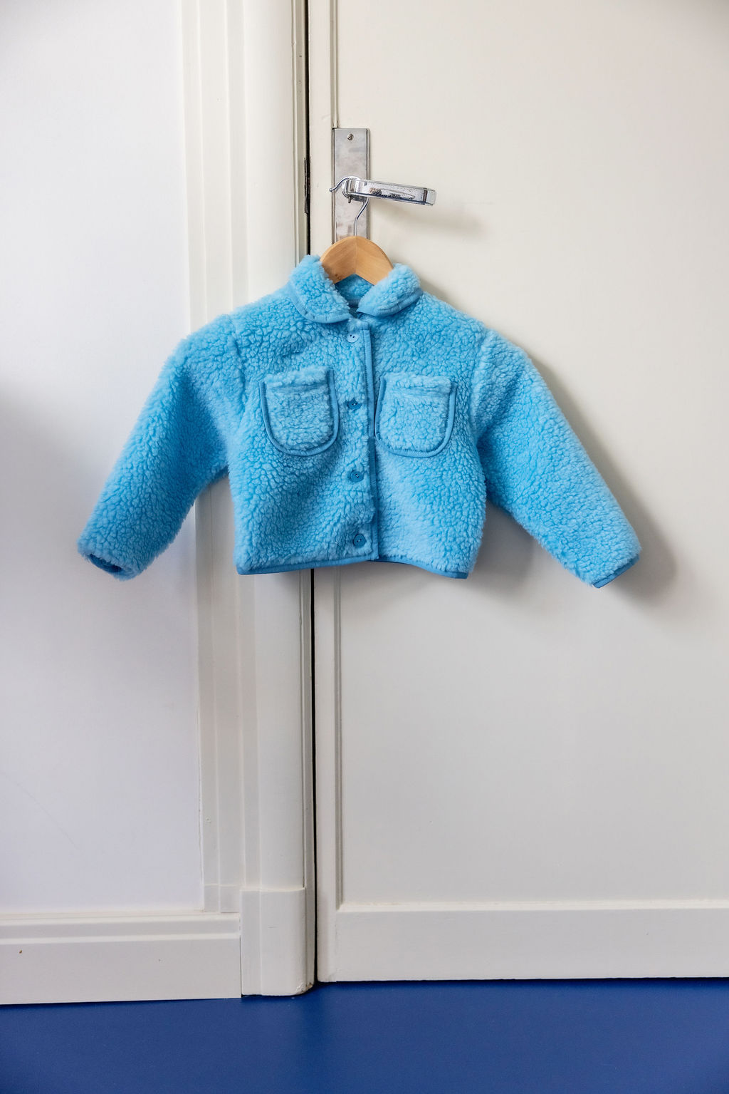 Jas teddy turkoois 10j