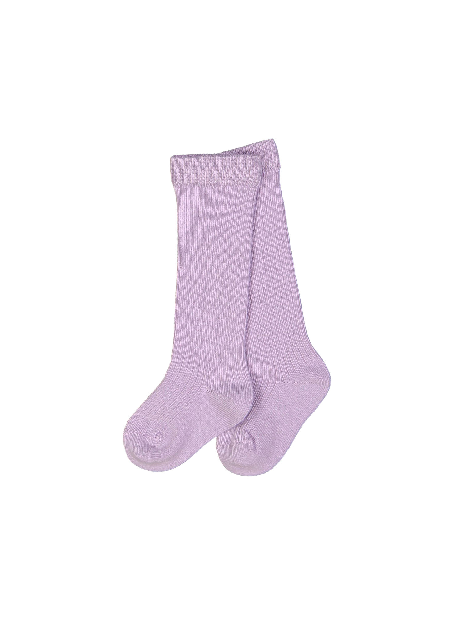 Knee-length sock lavender