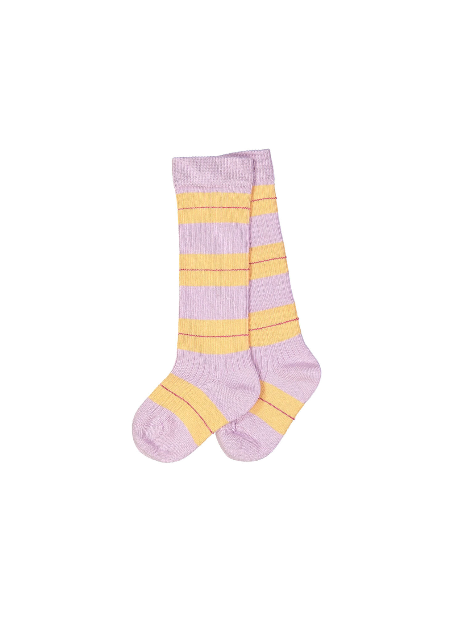 chaussettes streep lilas