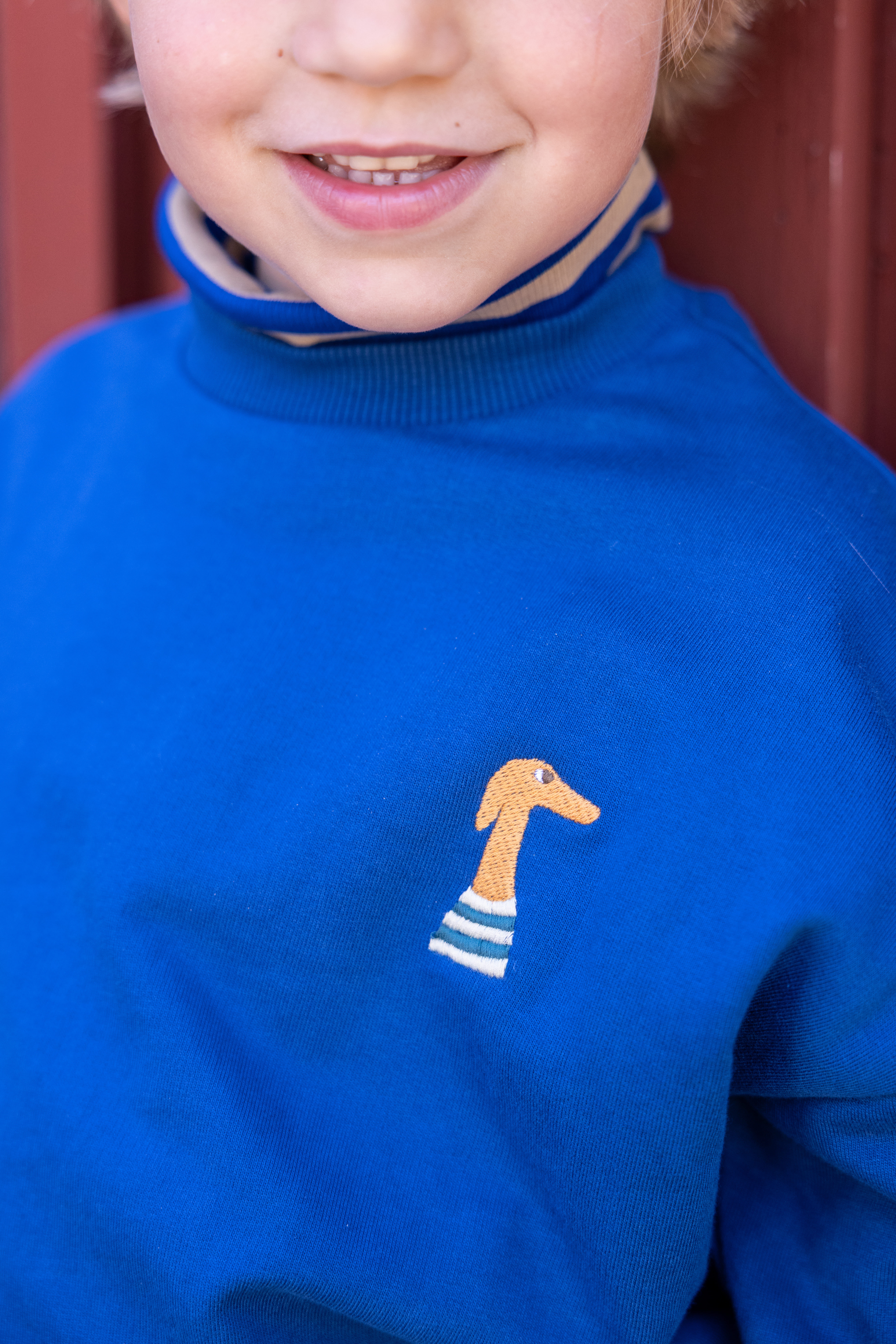 Sweater teckle kobalt 12m