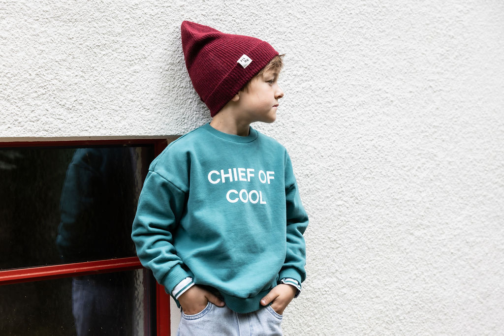 Sweater chef cool vert foncé