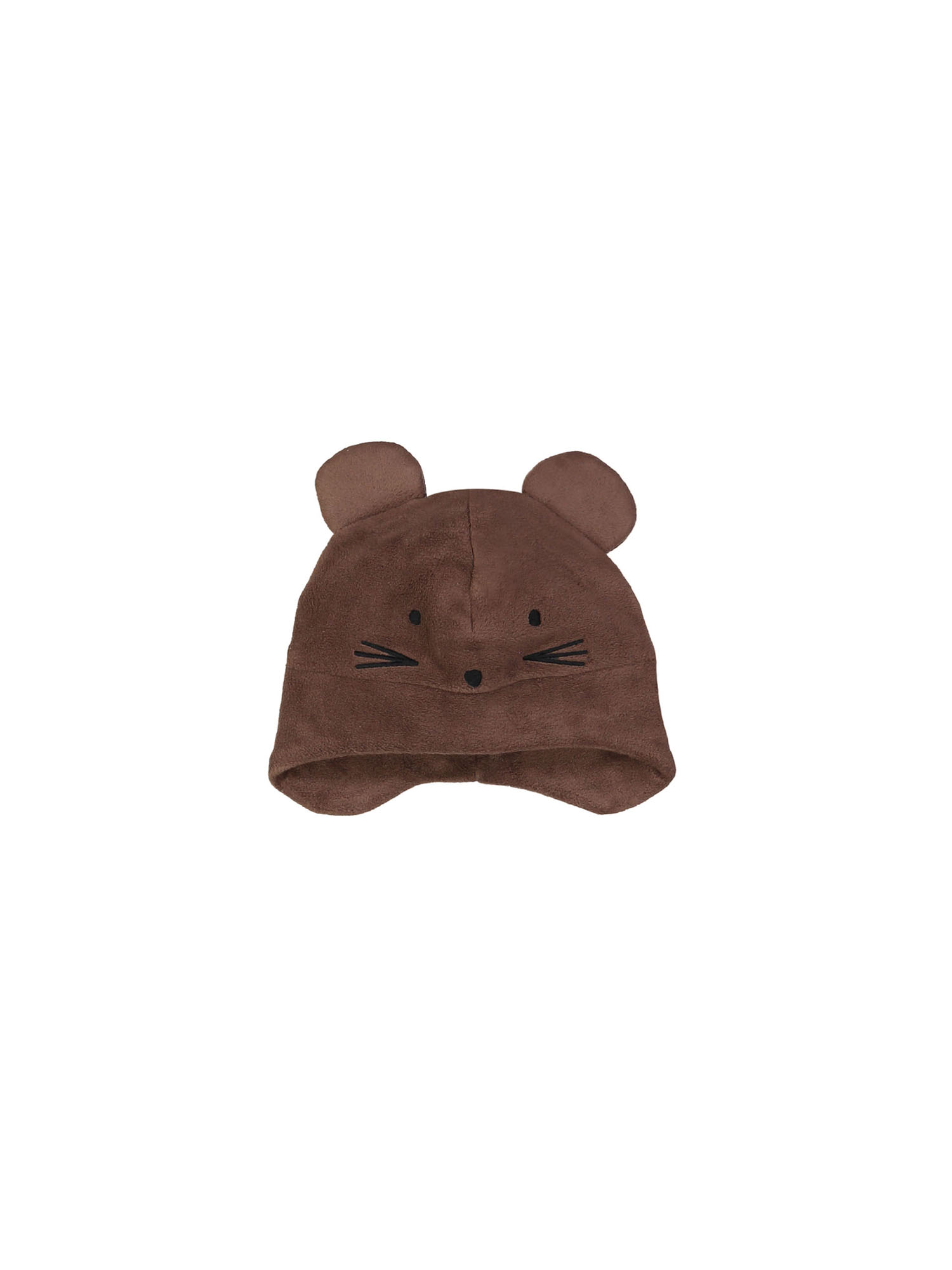 bonnet polar mouse brun