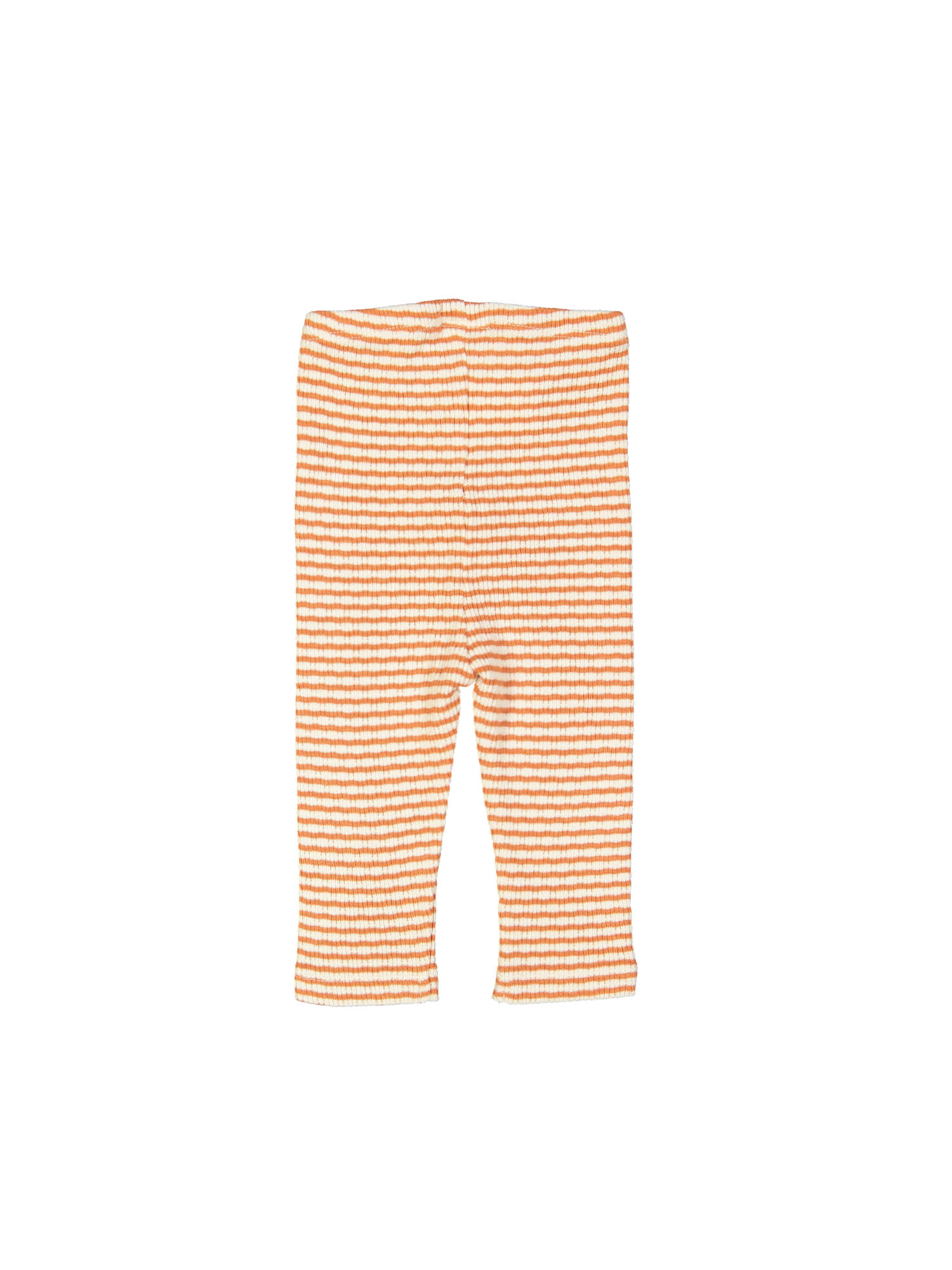 legging rayé orange