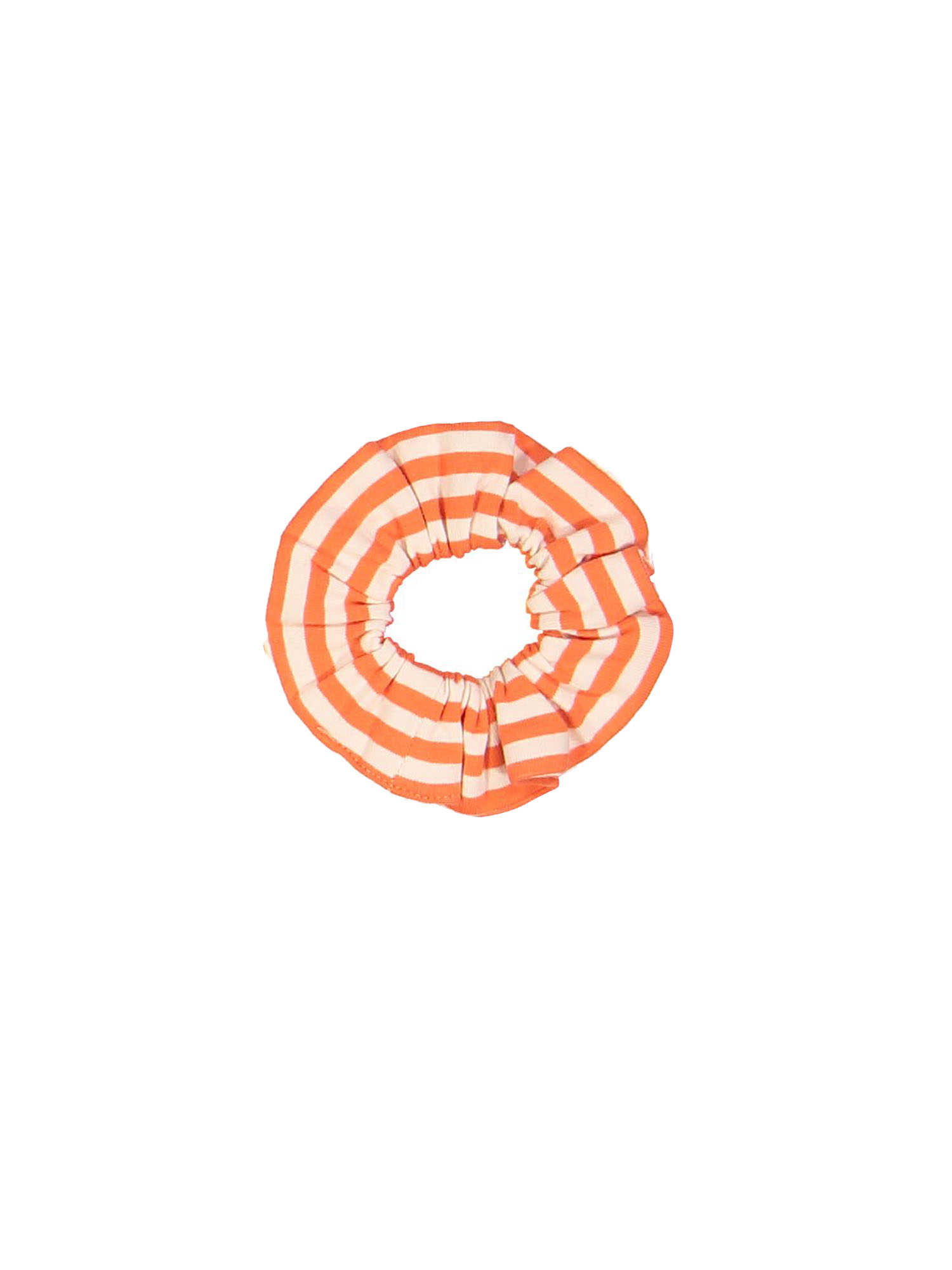 Scrunchie stripe bright orange