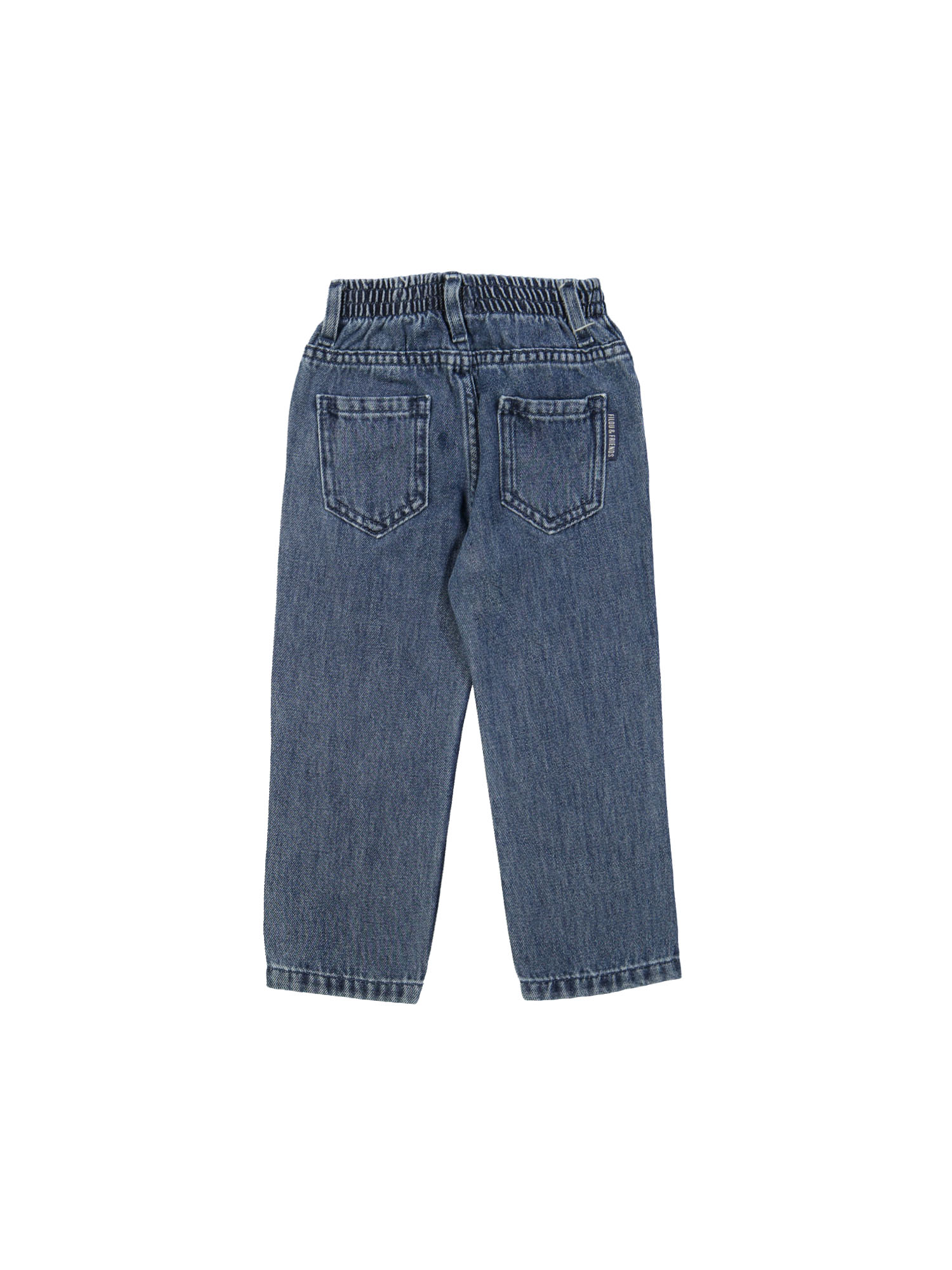 Jeans regular élastique