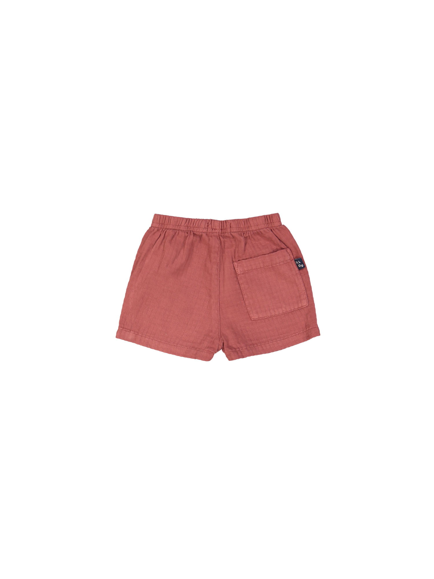 shorts mini burgundy