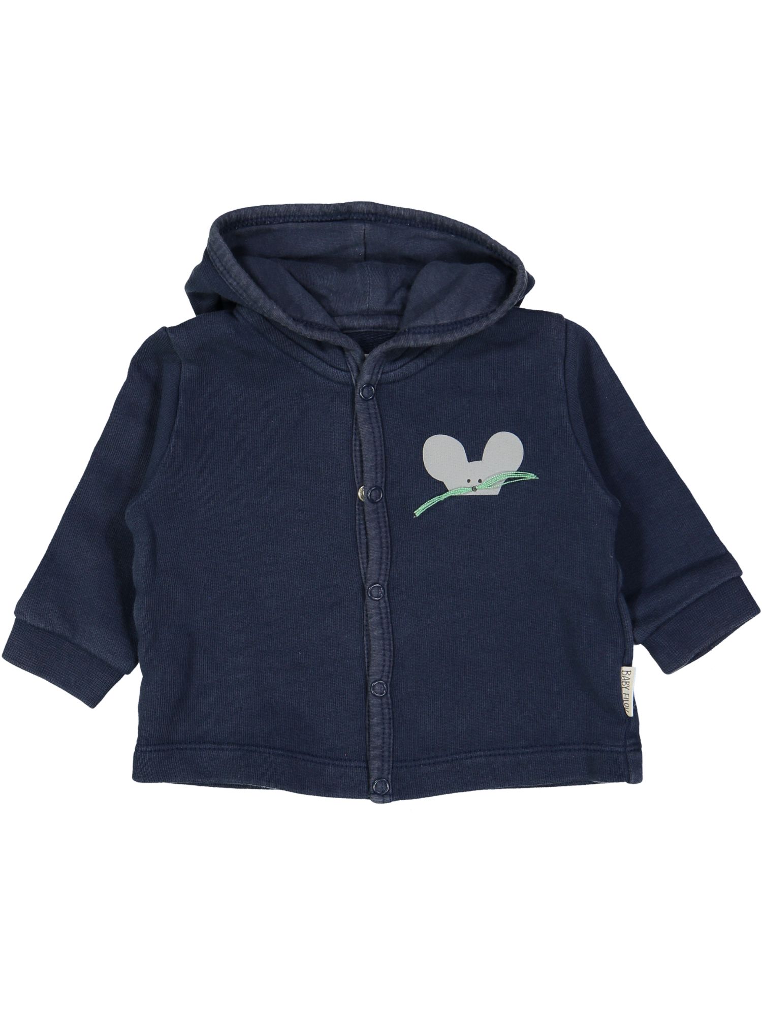 gilet molton blauw muis 01m