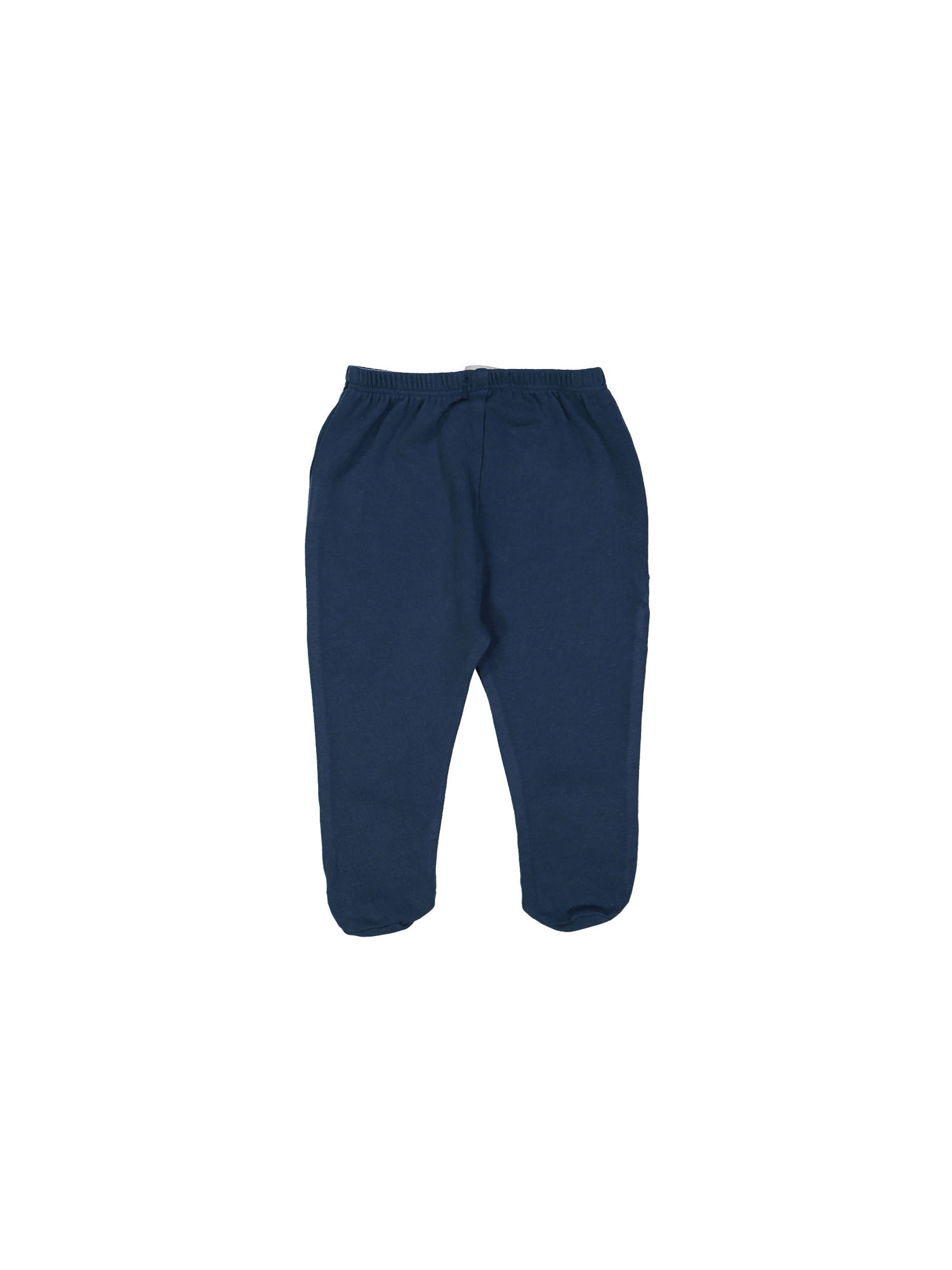 broek voetjes blauw 00m