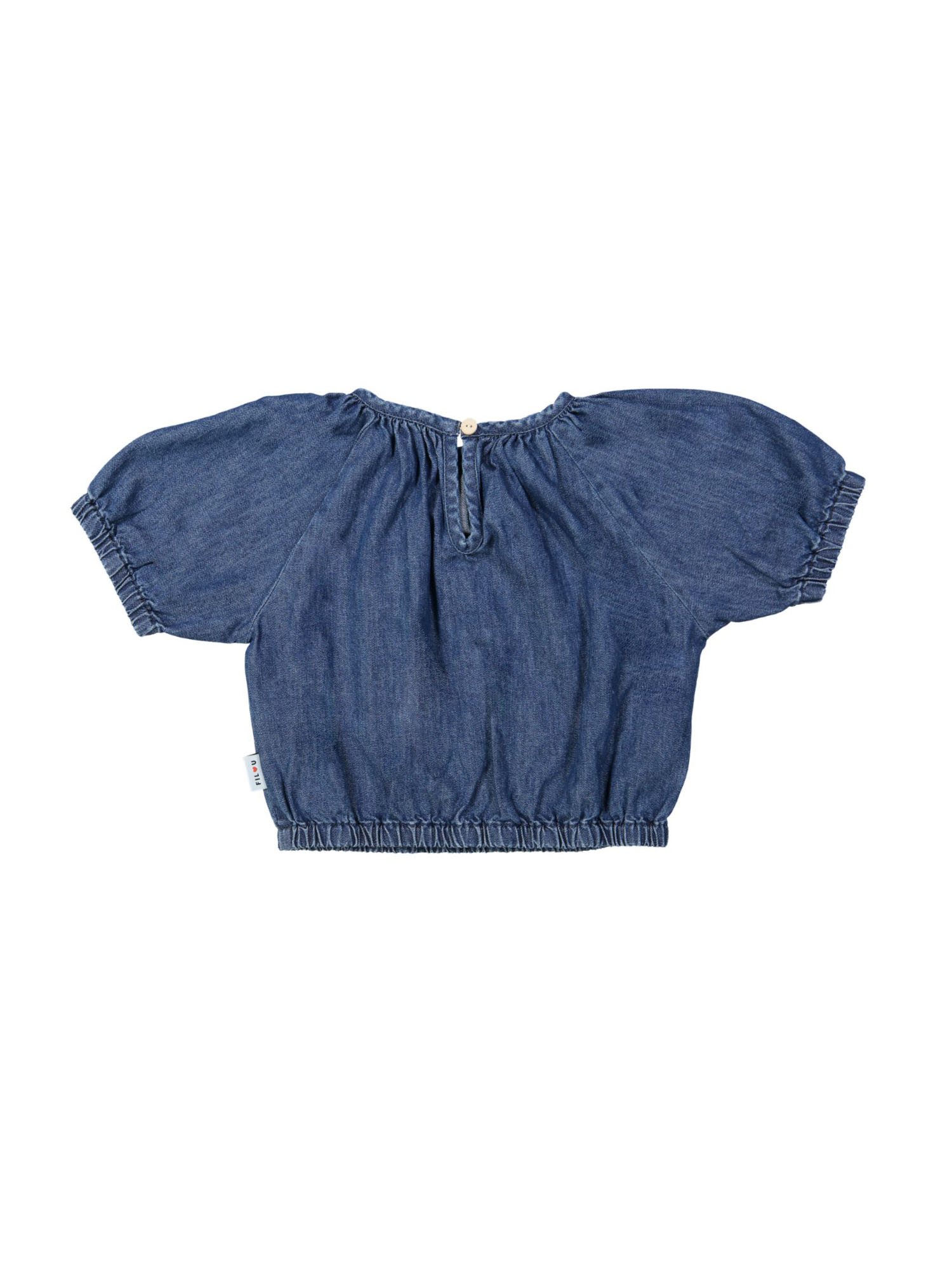 Blouse jean bleu