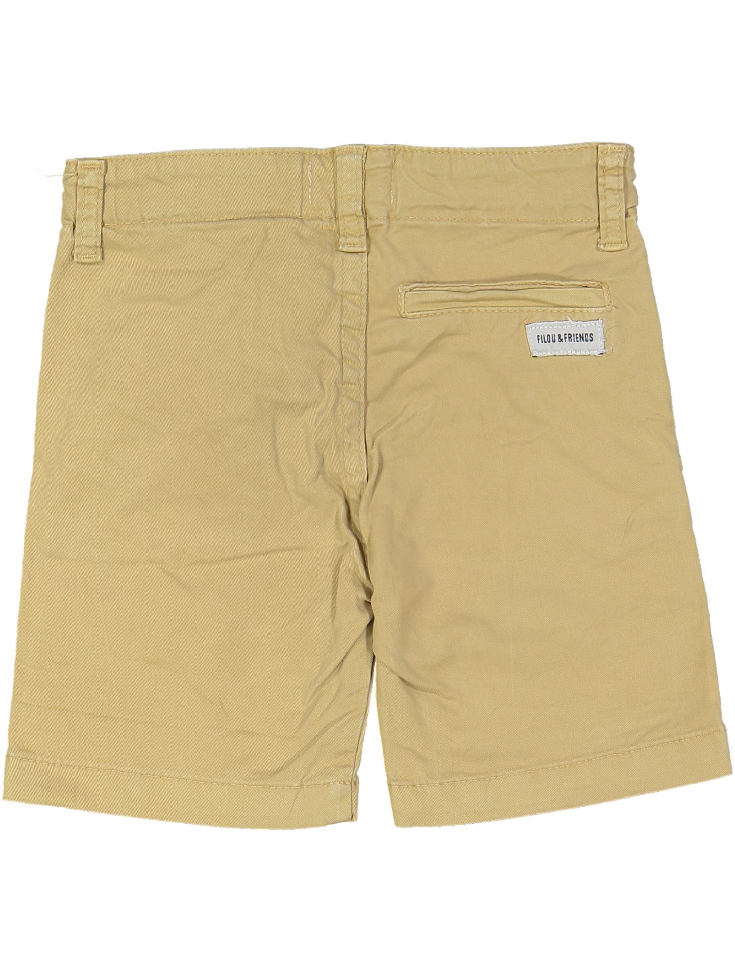 bermuda beige effen  02j