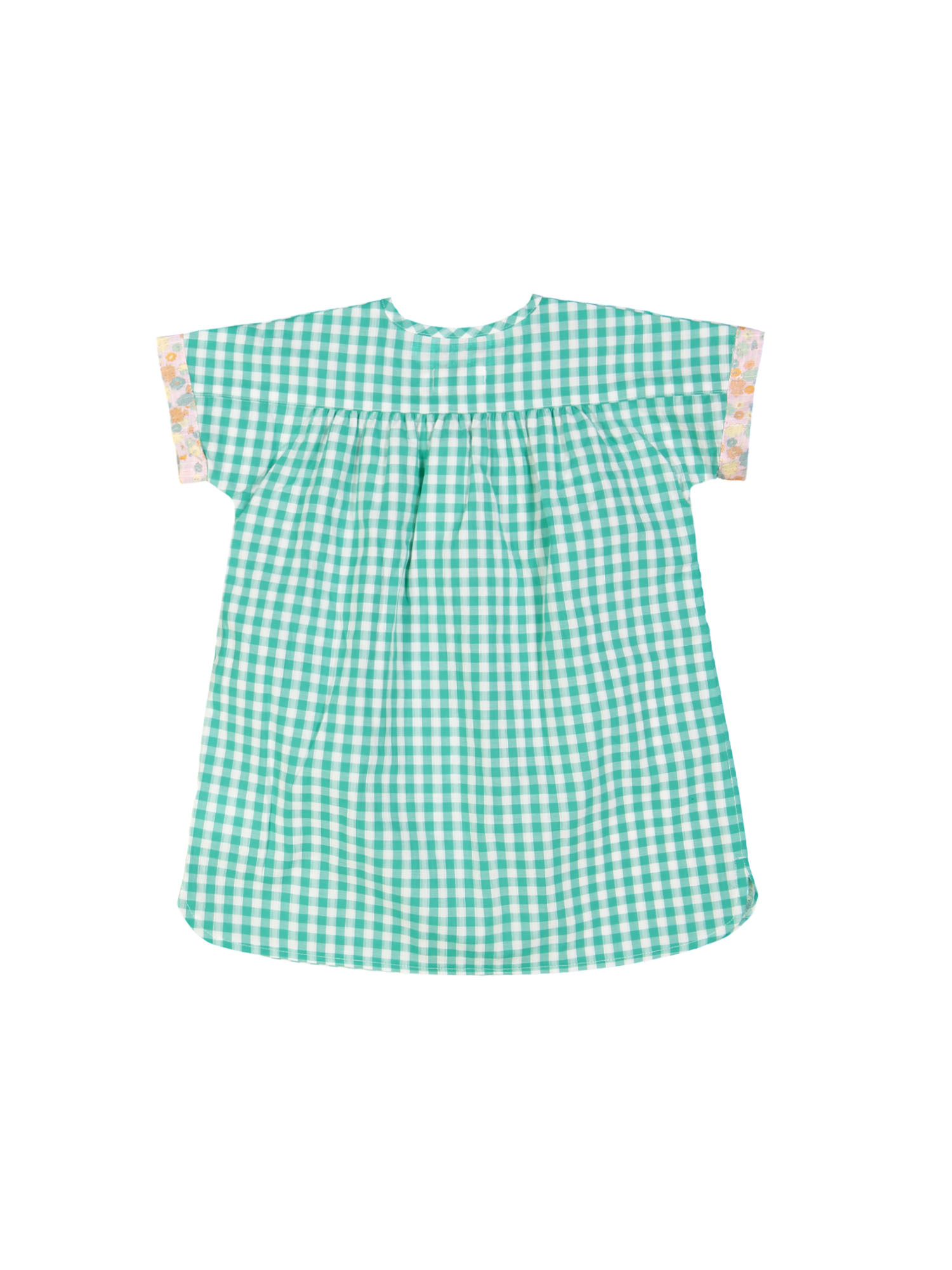 shirt dress vichy green