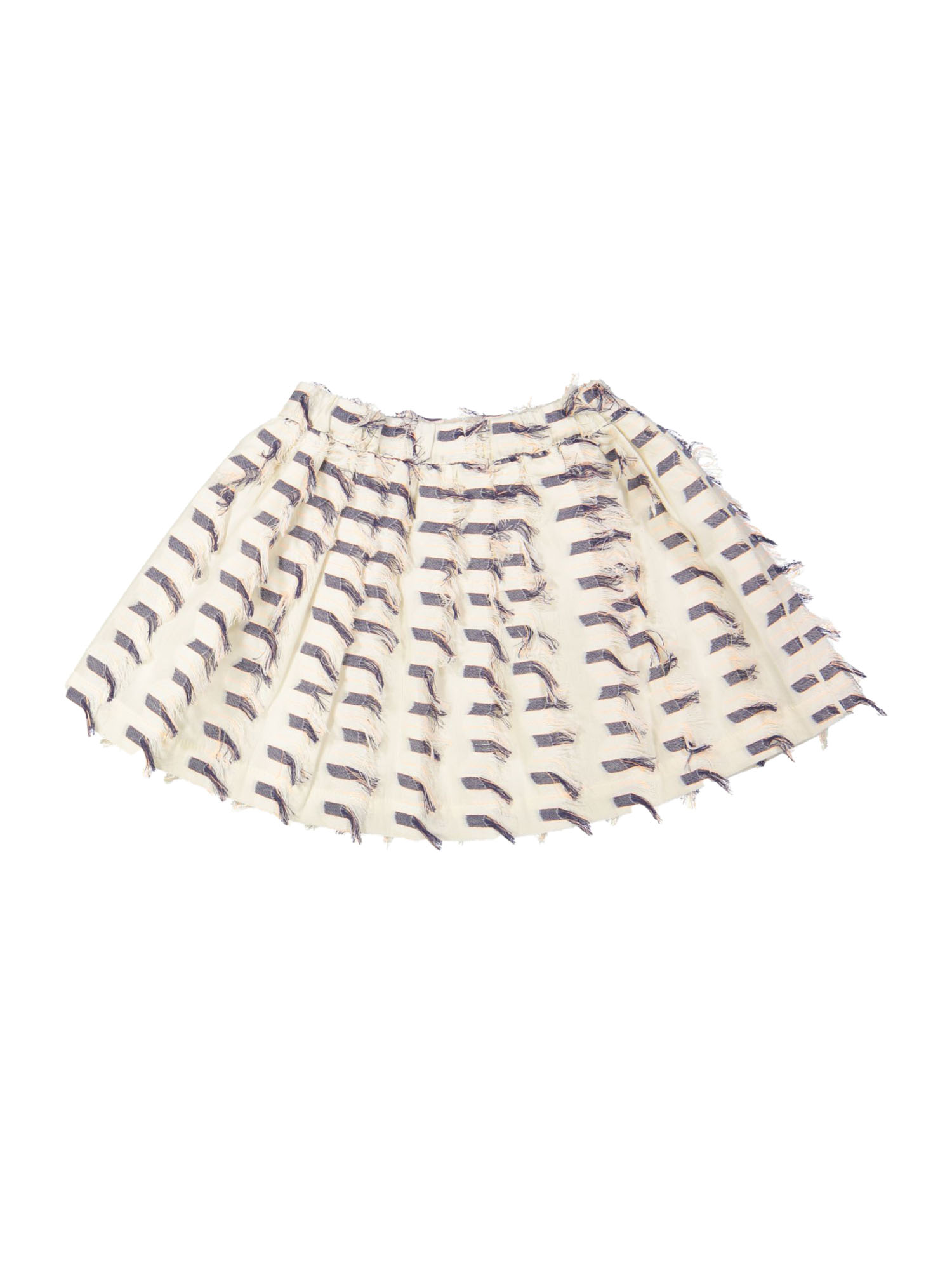 Rok franjes ecru 12m