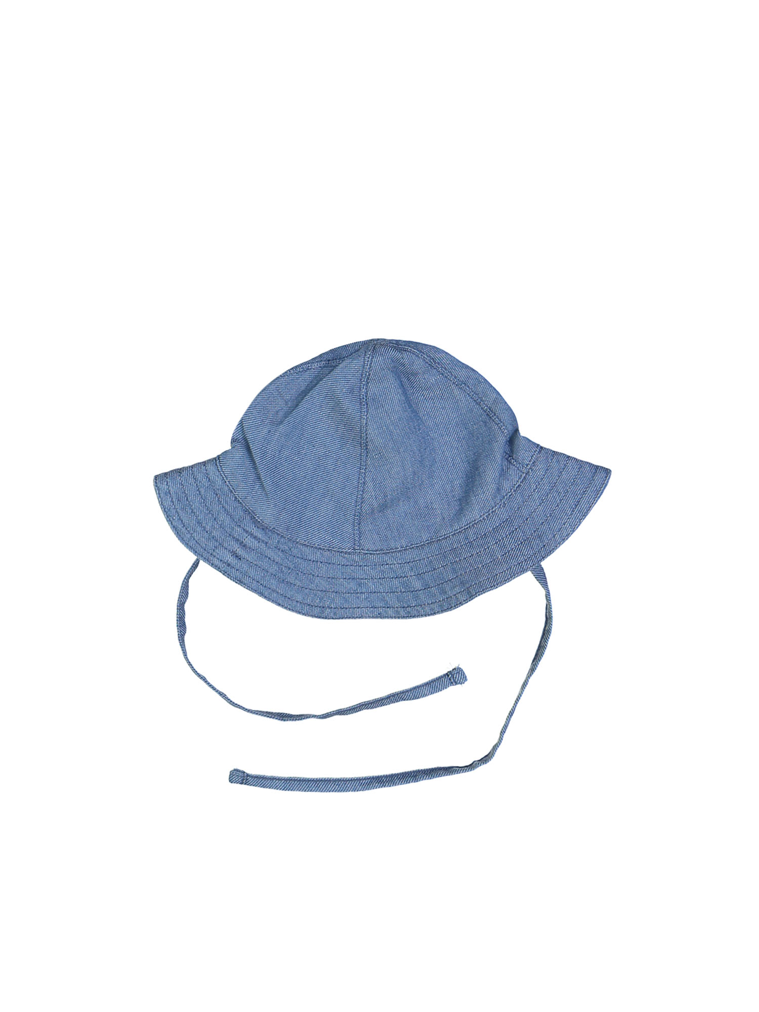 chapeau de soleil chambray bleu