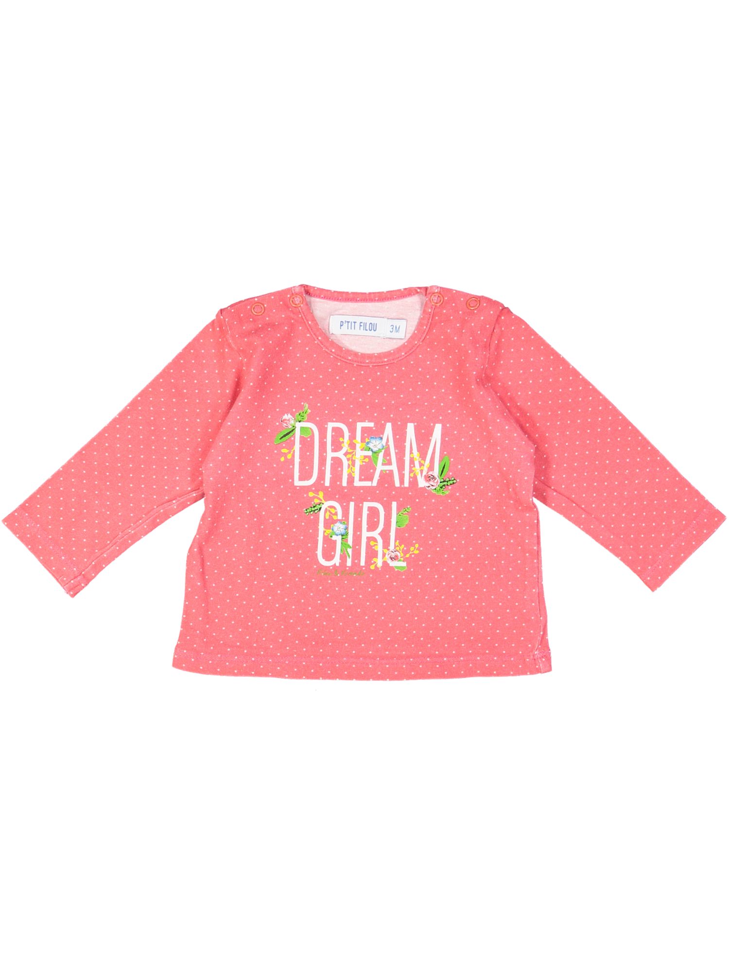 t-shirt roze dream girl 03m .