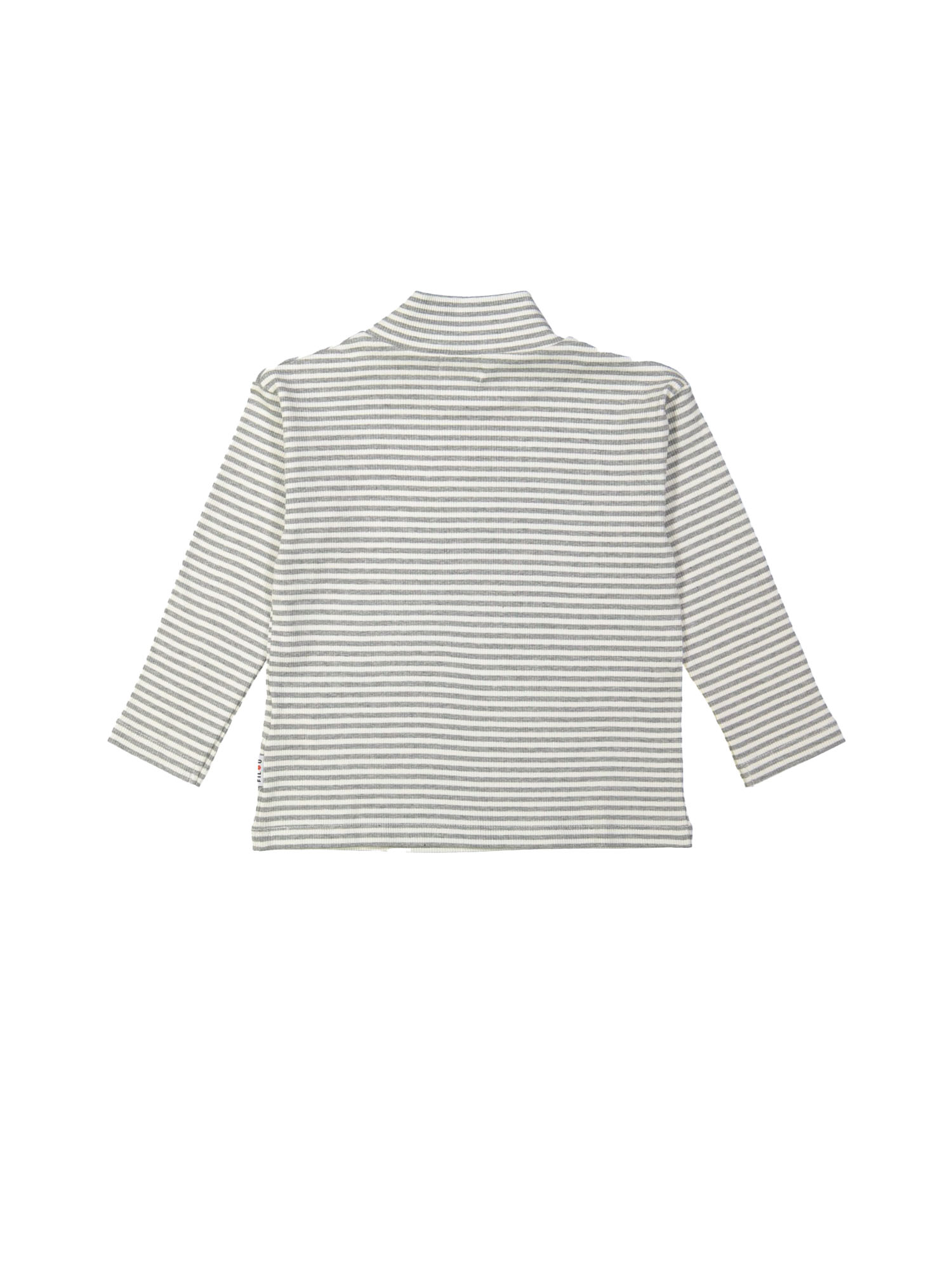 Souspull rib streep anthraciet 12m