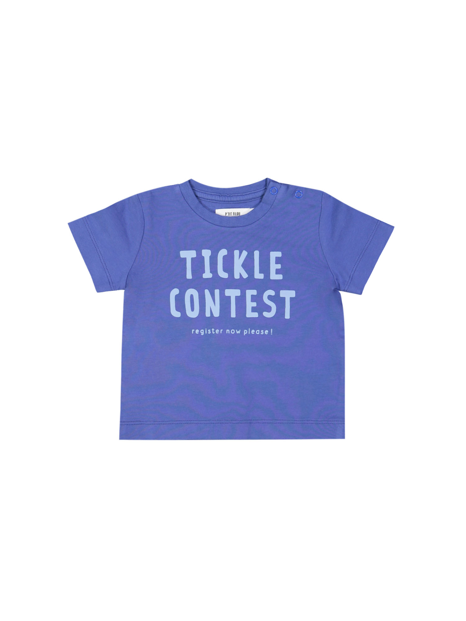 T-shirt tickle contest kobalt 06m