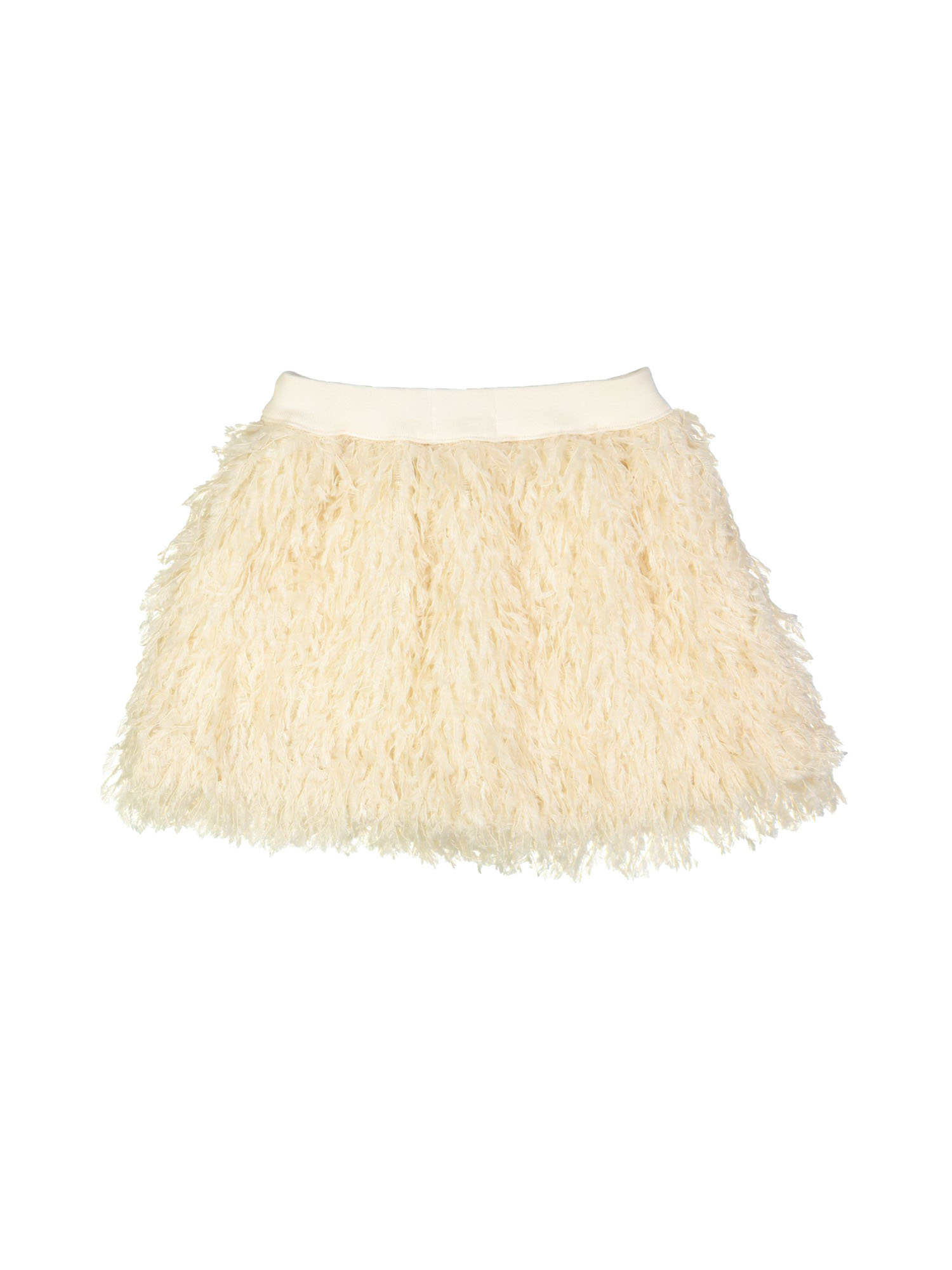 Skirt plume beige